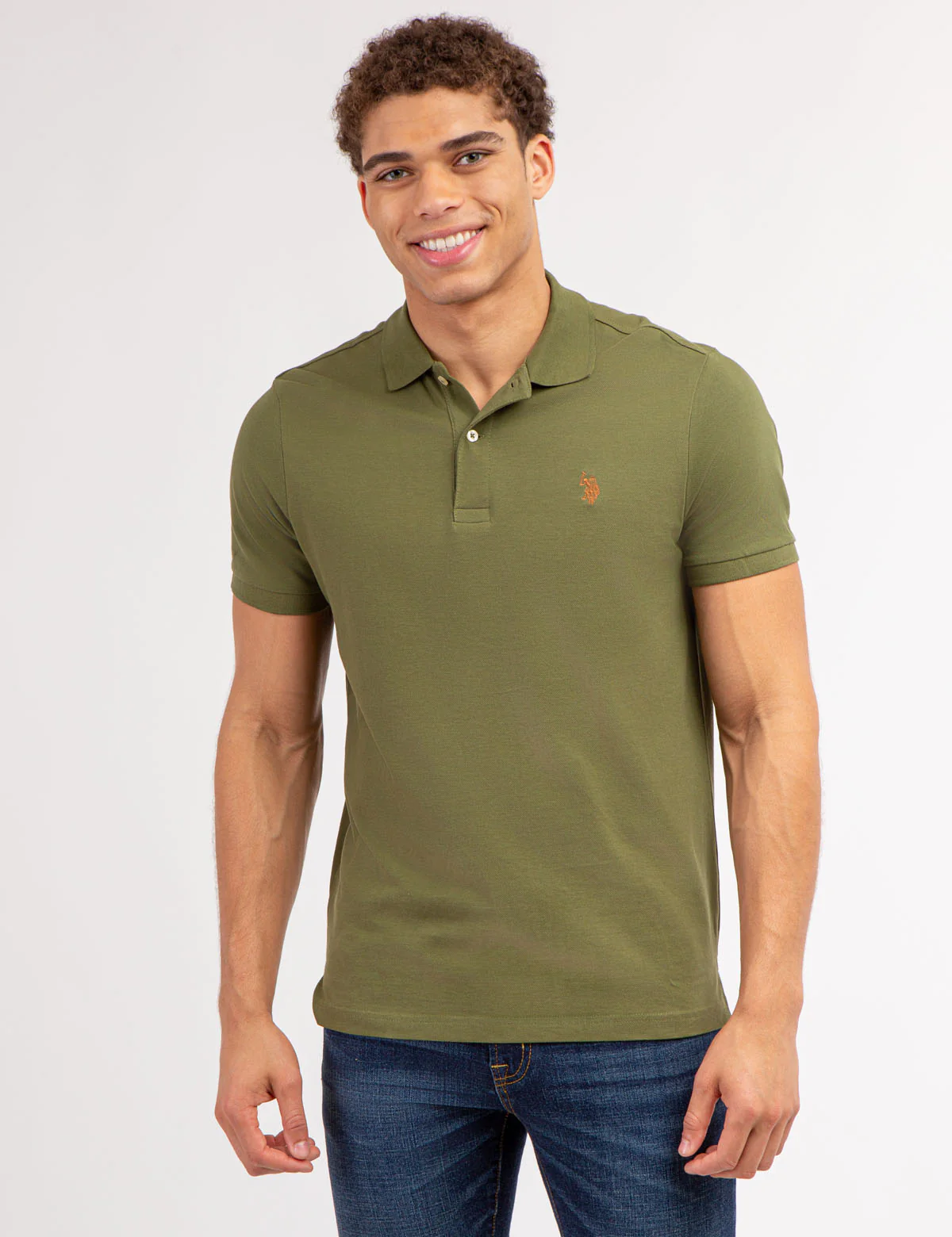 SOLID PIQUE SMALL LOGO POLO SHIRT - Image 33