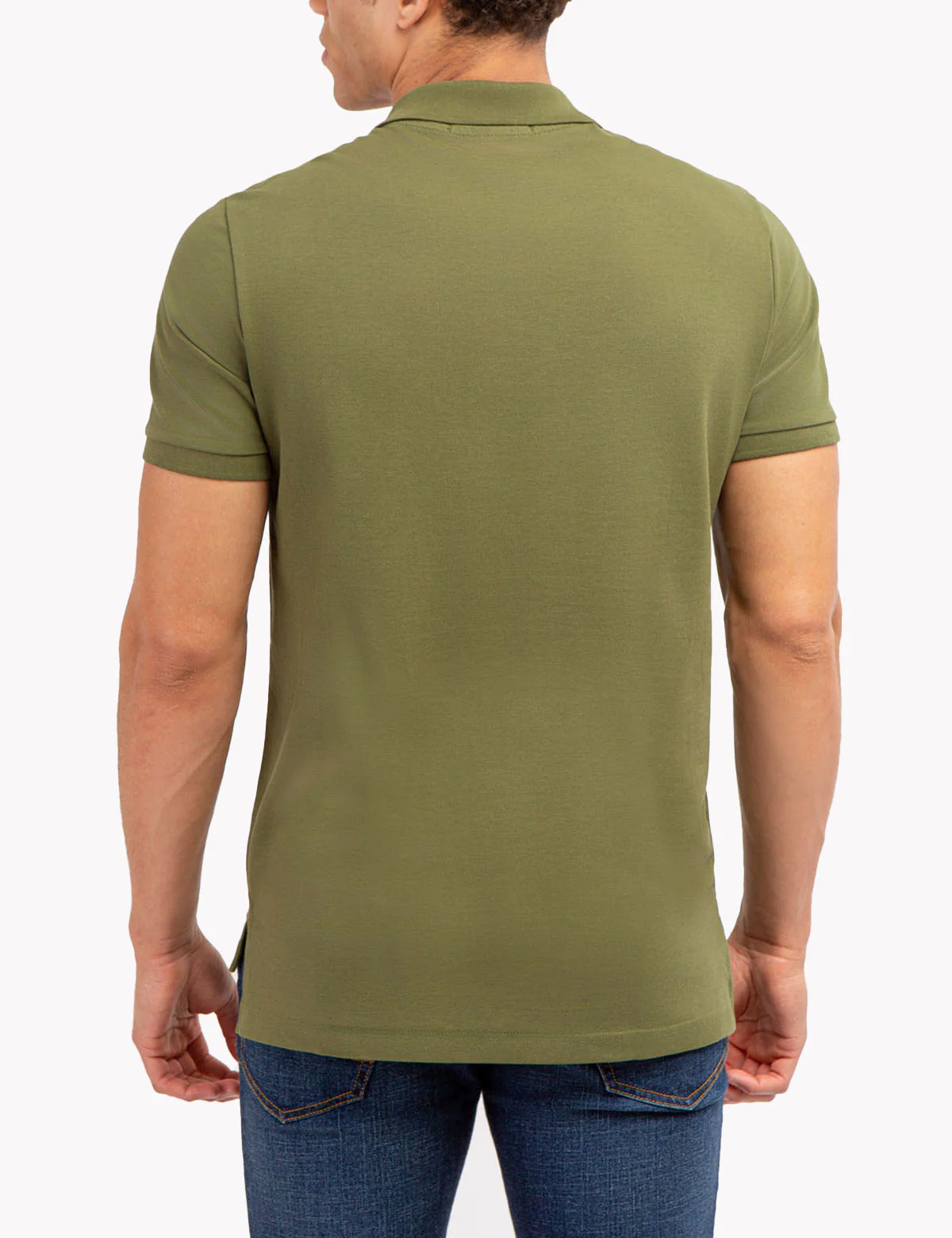 SOLID PIQUE SMALL LOGO POLO SHIRT - Image 36