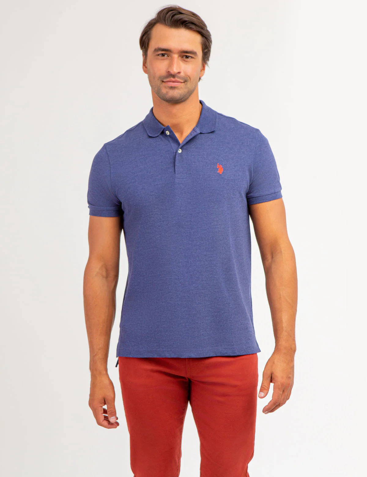 SOLID PIQUE SMALL LOGO POLO SHIRT - Image 4