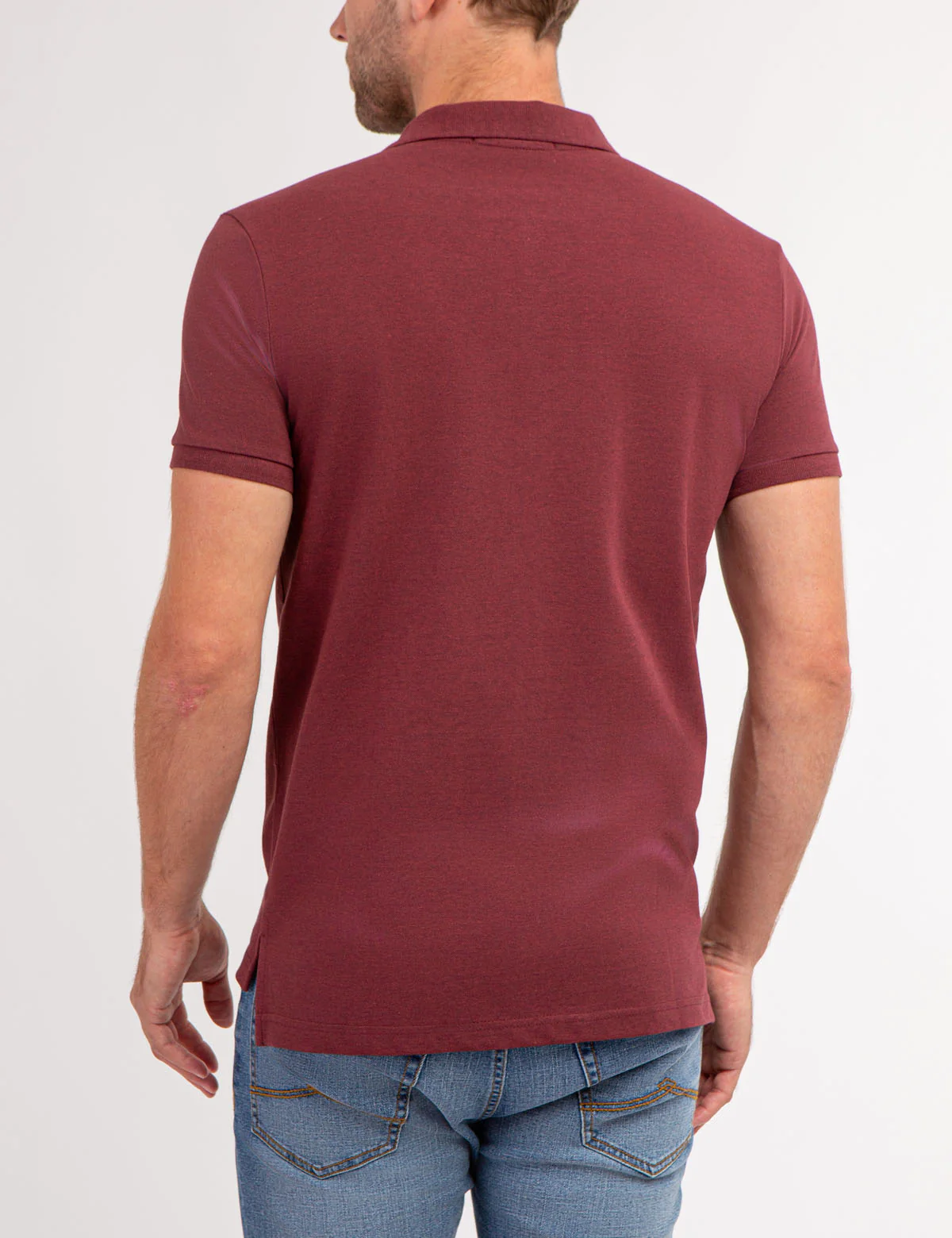 SOLID PIQUE SMALL LOGO POLO SHIRT - Image 48