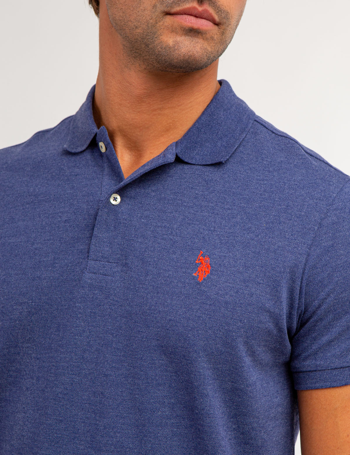SOLID PIQUE SMALL LOGO POLO SHIRT - Image 6