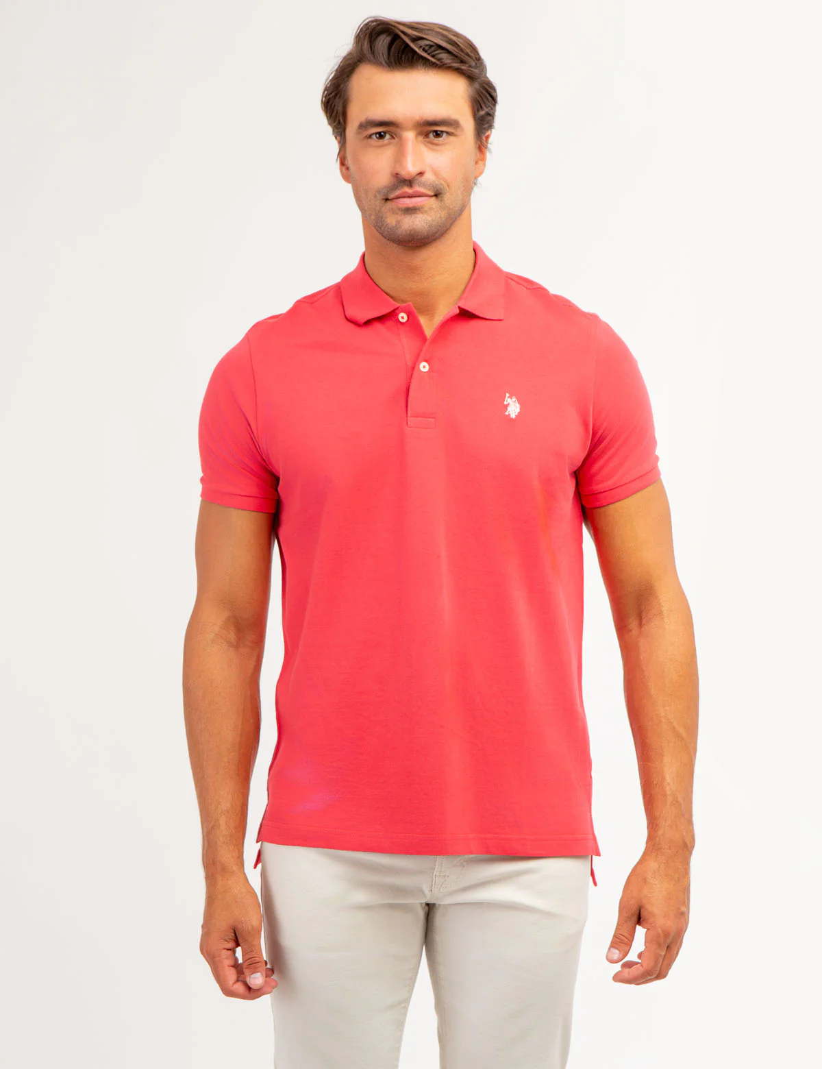 SOLID PIQUE SMALL LOGO POLO SHIRT - Image 8