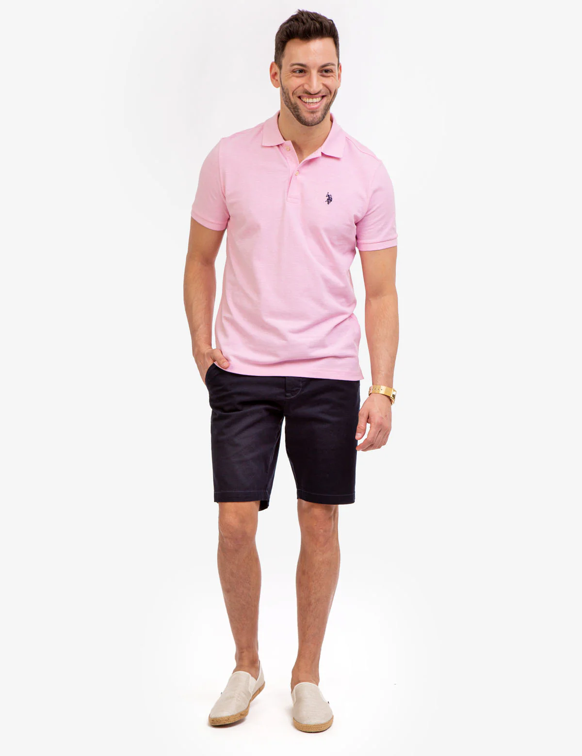 PIQUE SMALL LOGO POLO SHIRT - Image 10