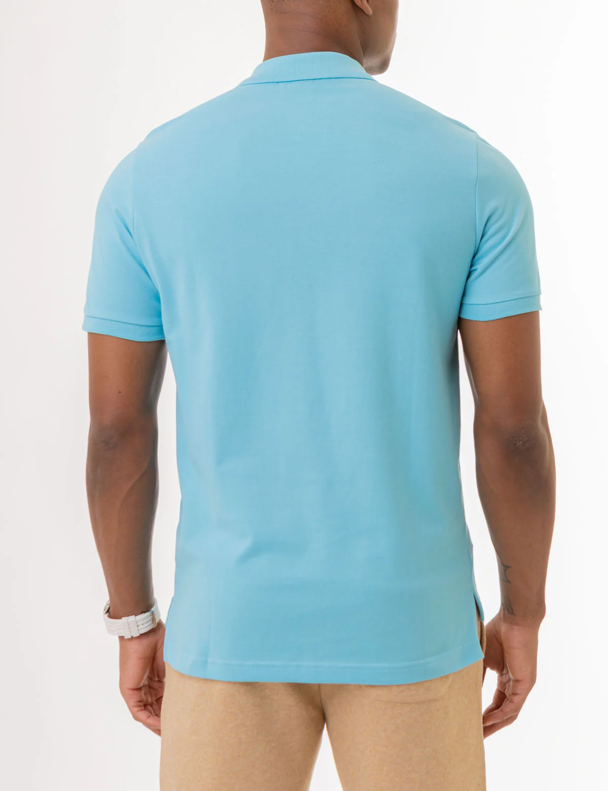 PIQUE SMALL LOGO POLO SHIRT - Image 3