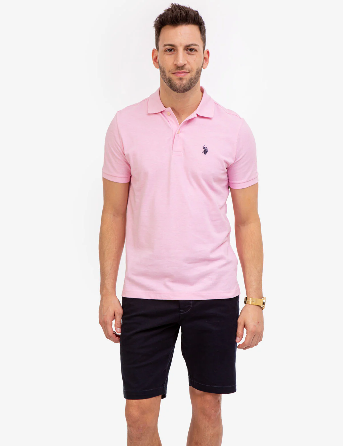 PIQUE SMALL LOGO POLO SHIRT - Image 9