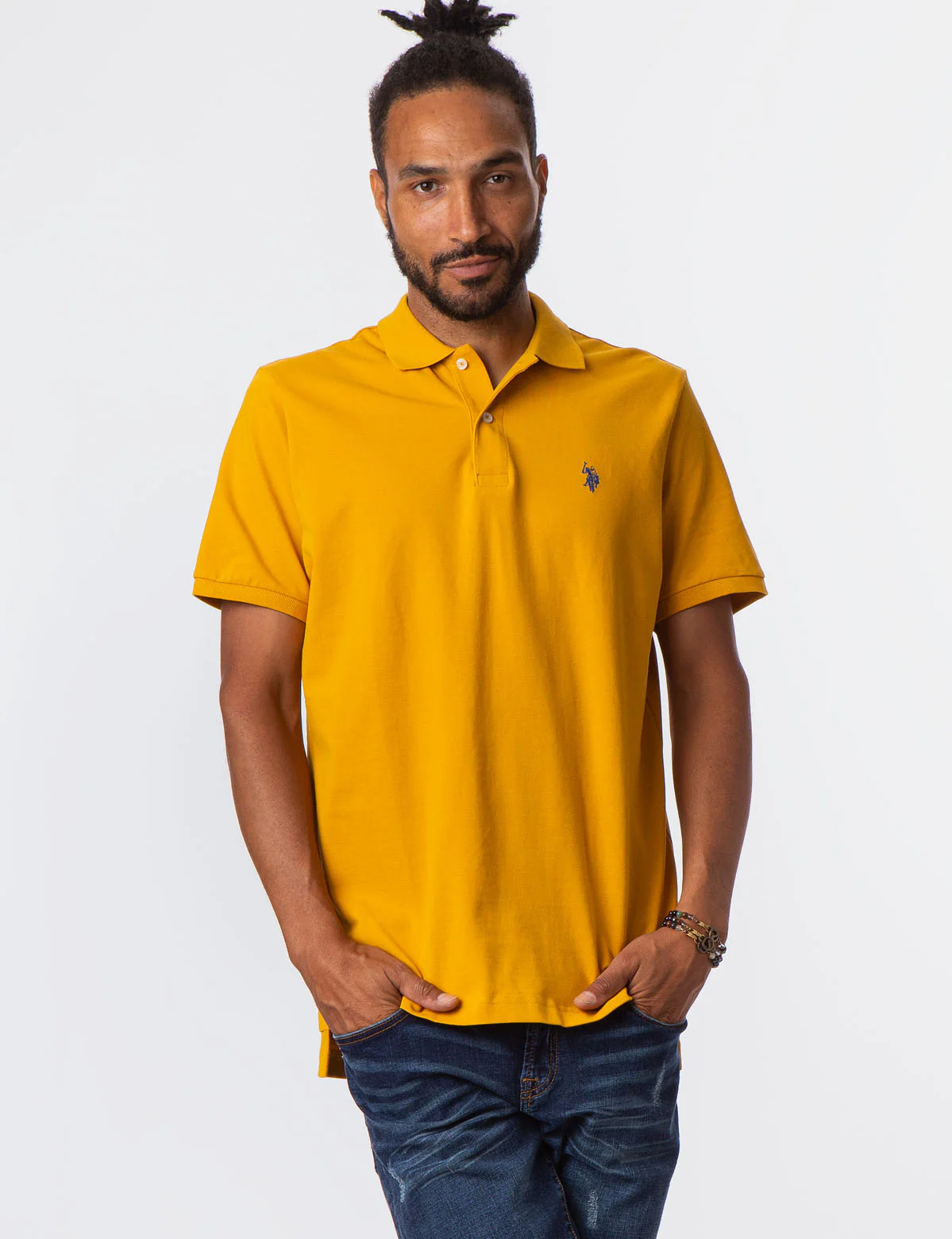 PIQUE SMALL LOGO POLO SHIRT - Image 13