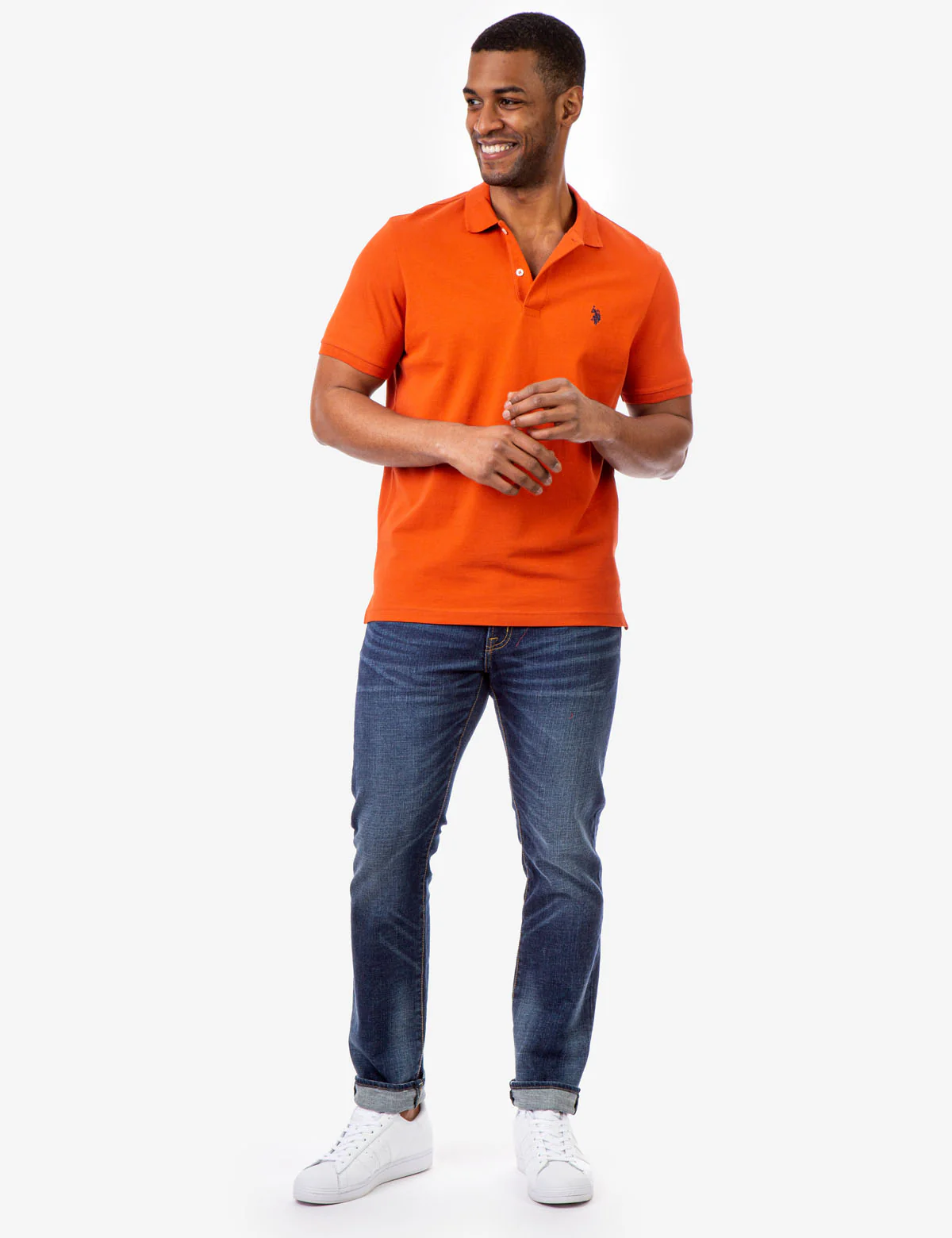 PIQUE SMALL LOGO POLO SHIRT - Image 7