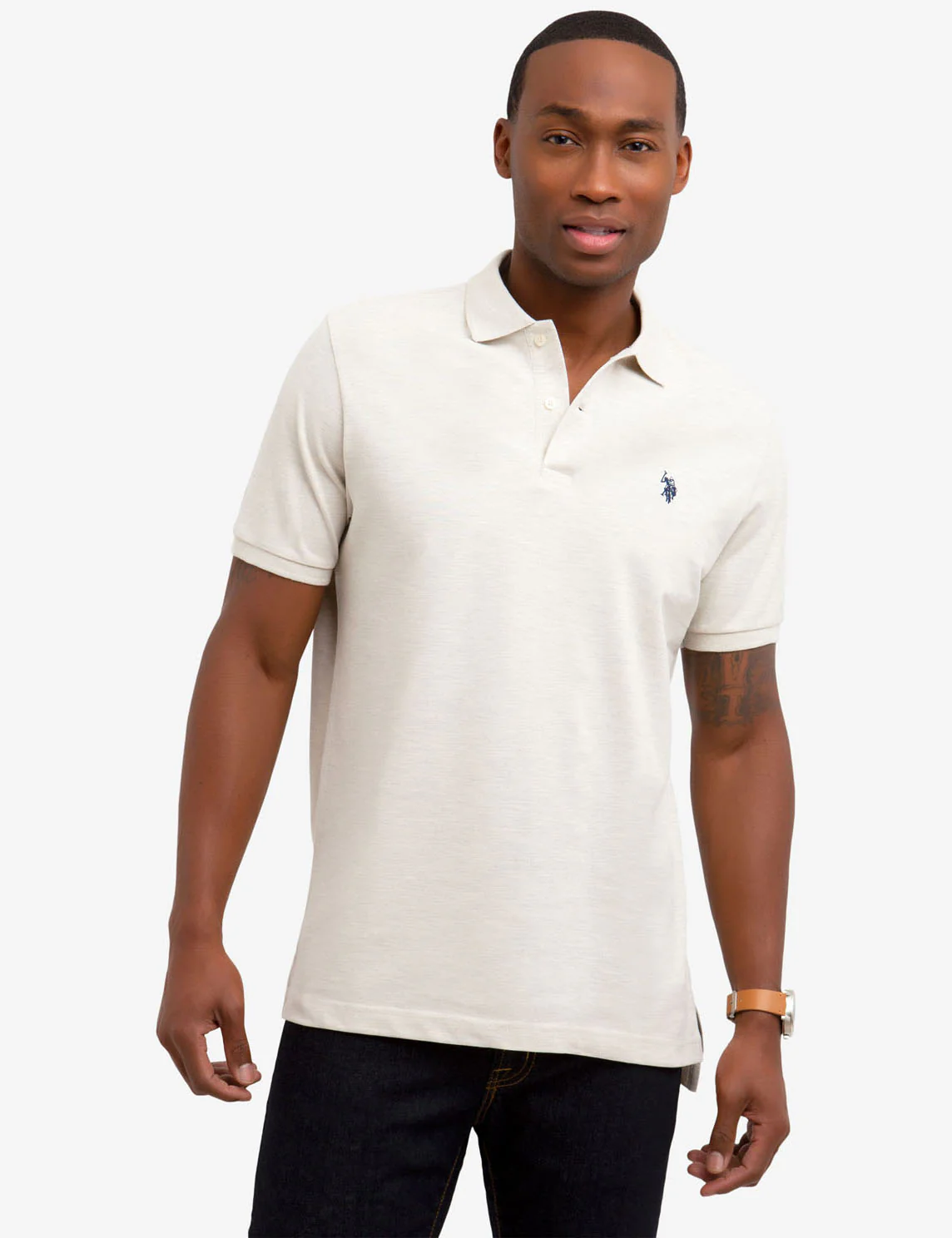 PIQUE SMALL LOGO POLO SHIRT - Image 8