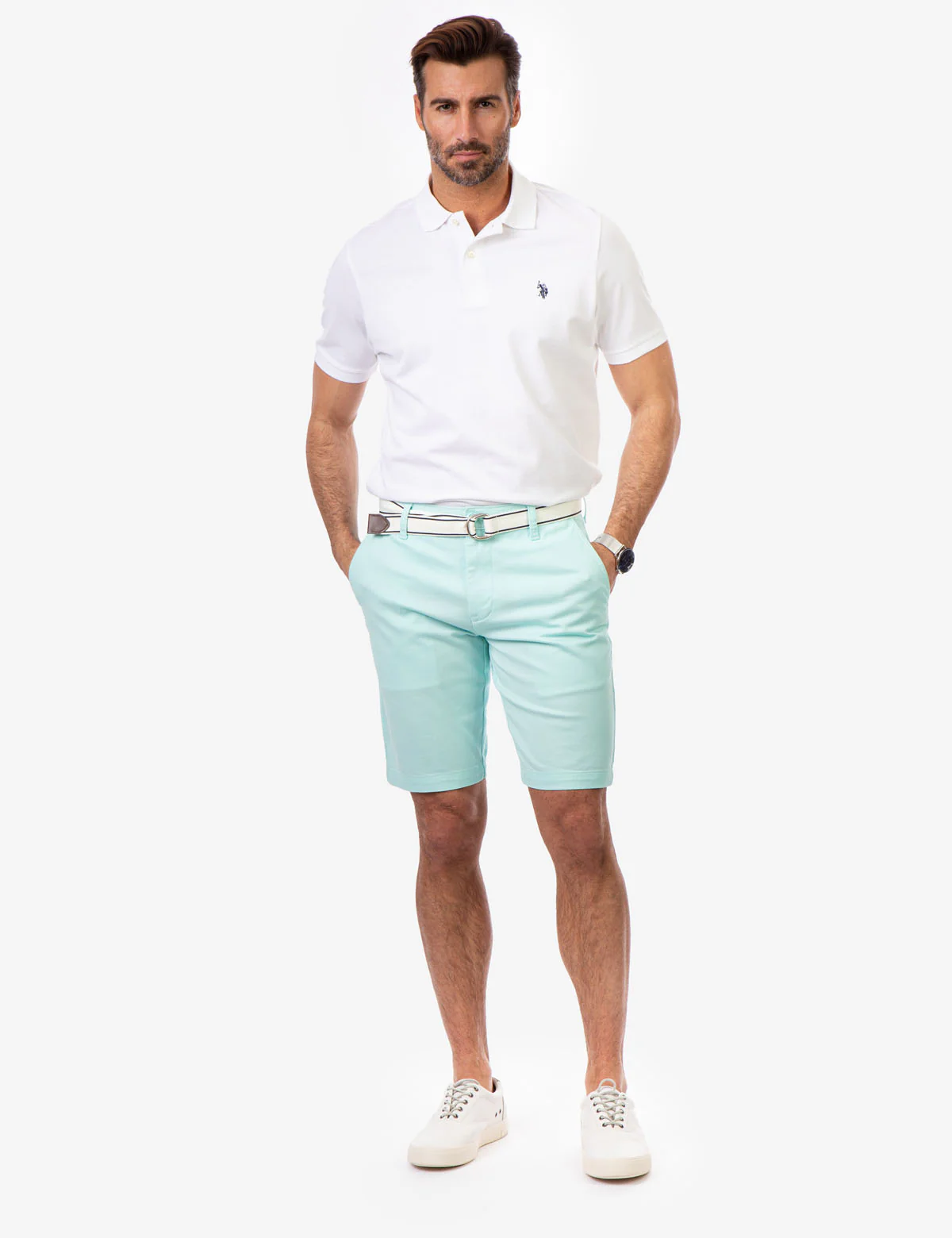 SOLID PIQUE SMALL LOGO POLO SHIRT - Image 10