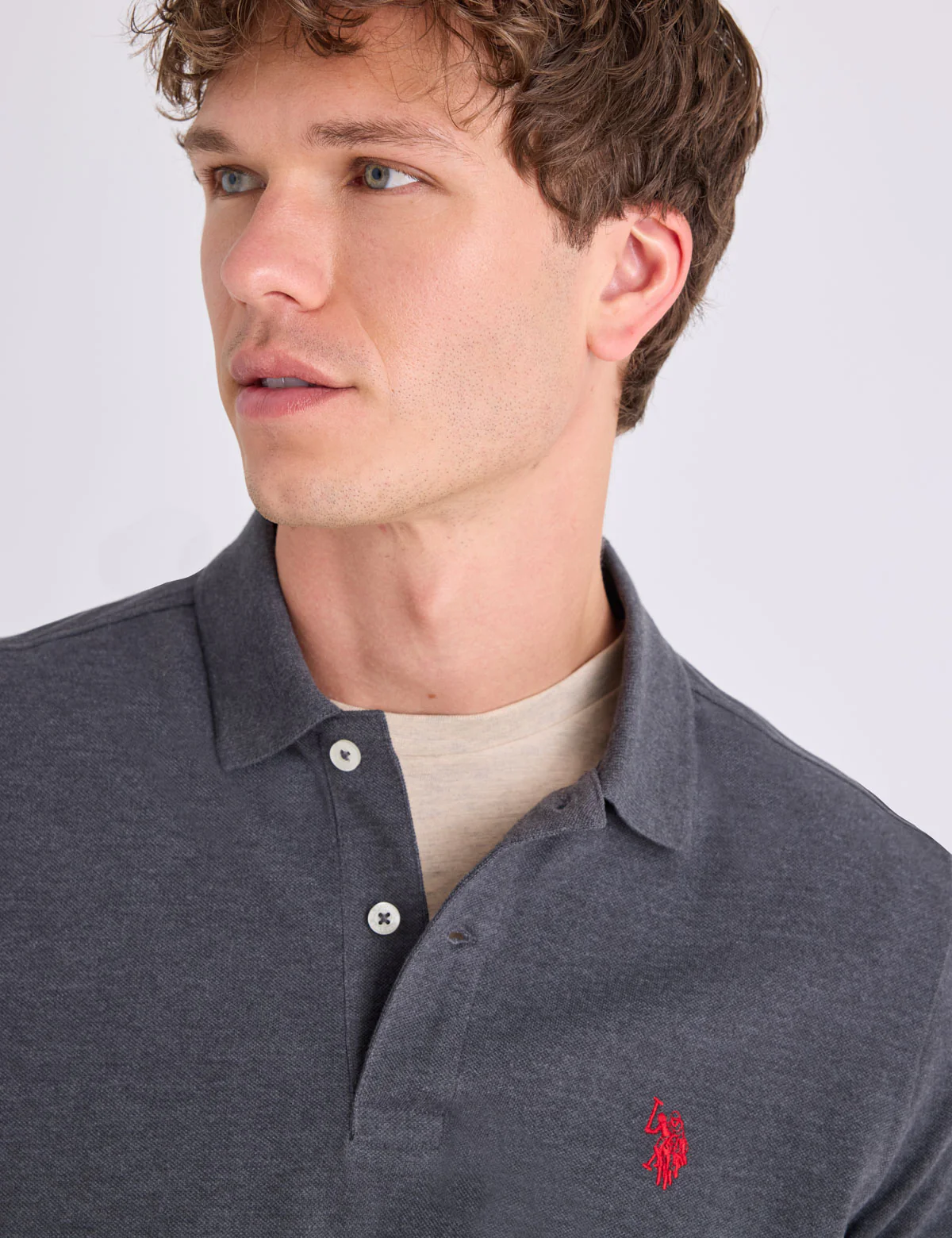 SOLID PIQUE SMALL LOGO POLO SHIRT - Image 12