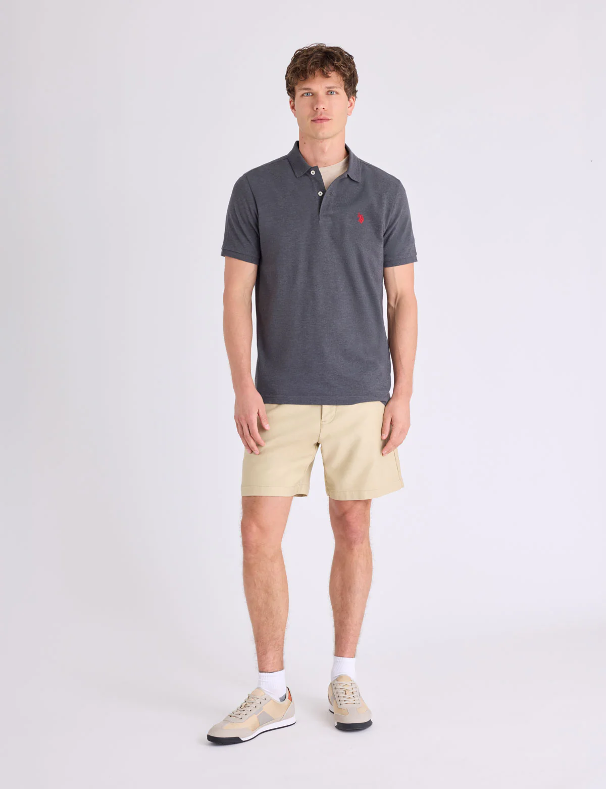SOLID PIQUE SMALL LOGO POLO SHIRT - Image 13
