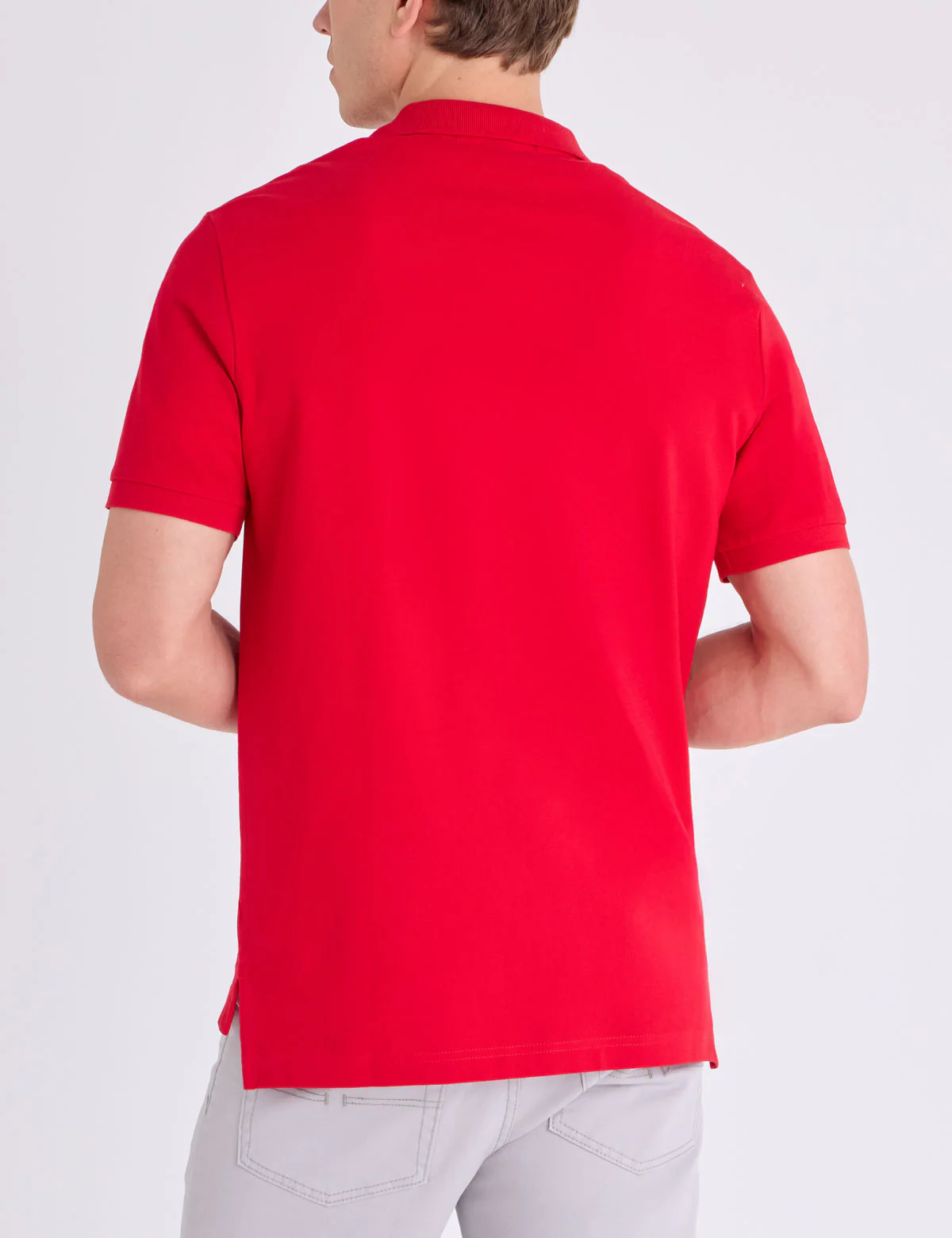 SOLID PIQUE SMALL LOGO POLO SHIRT - Image 18