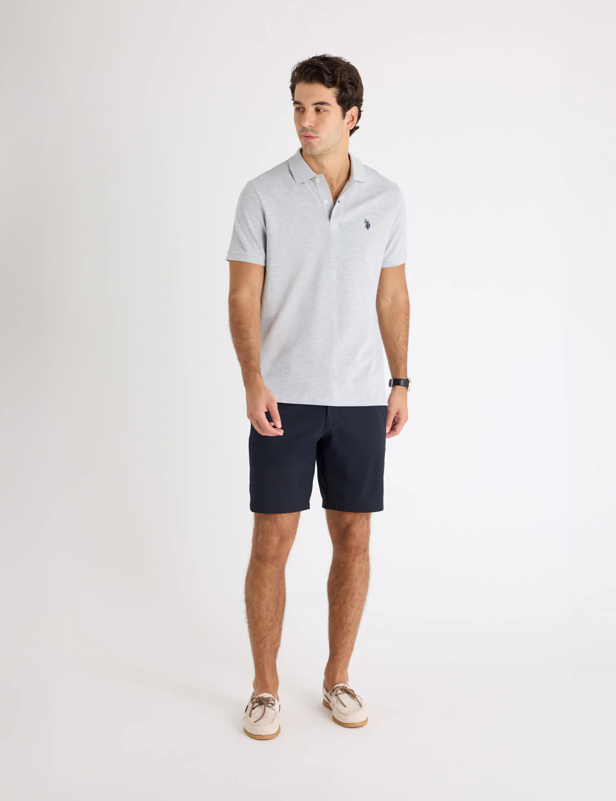 SOLID PIQUE SMALL LOGO POLO SHIRT - Image 21