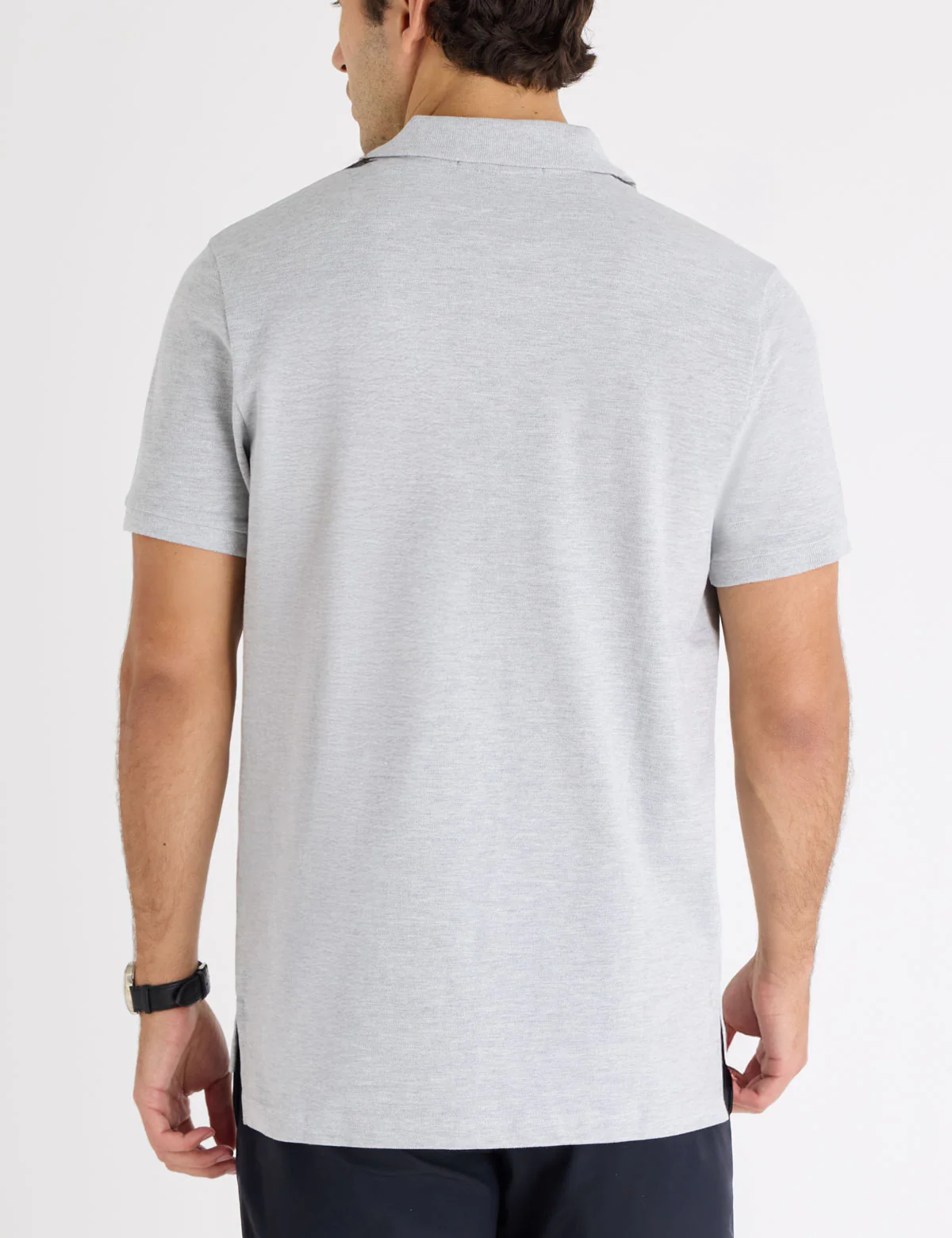 SOLID PIQUE SMALL LOGO POLO SHIRT - Image 24