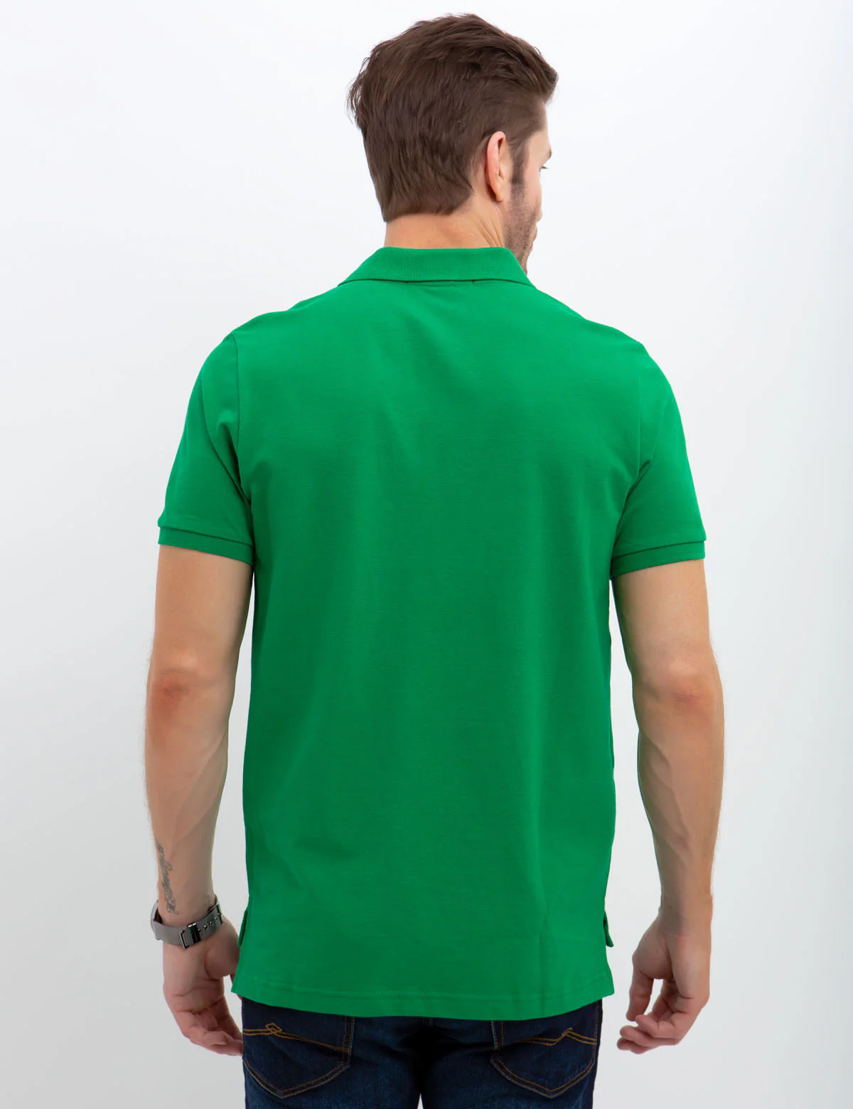 SOLID PIQUE SMALL LOGO POLO SHIRT - Image 28