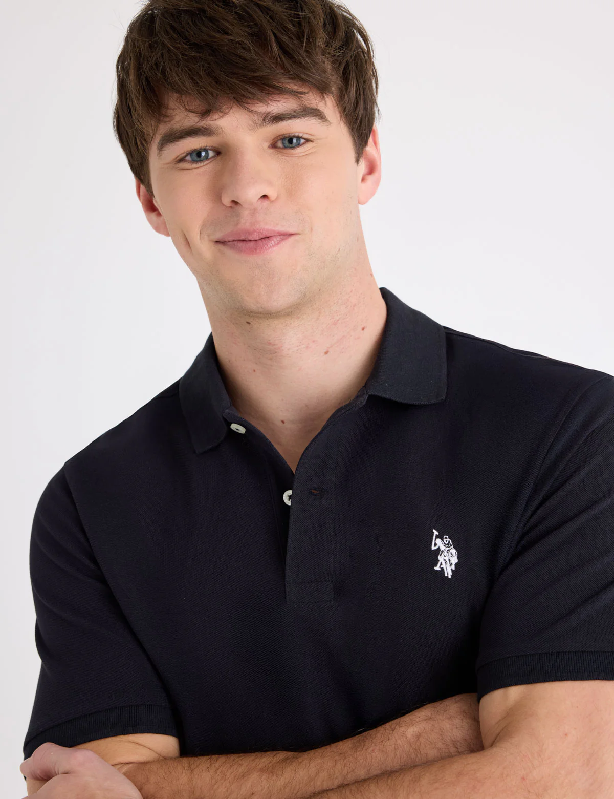 SOLID PIQUE SMALL LOGO POLO SHIRT - Image 3
