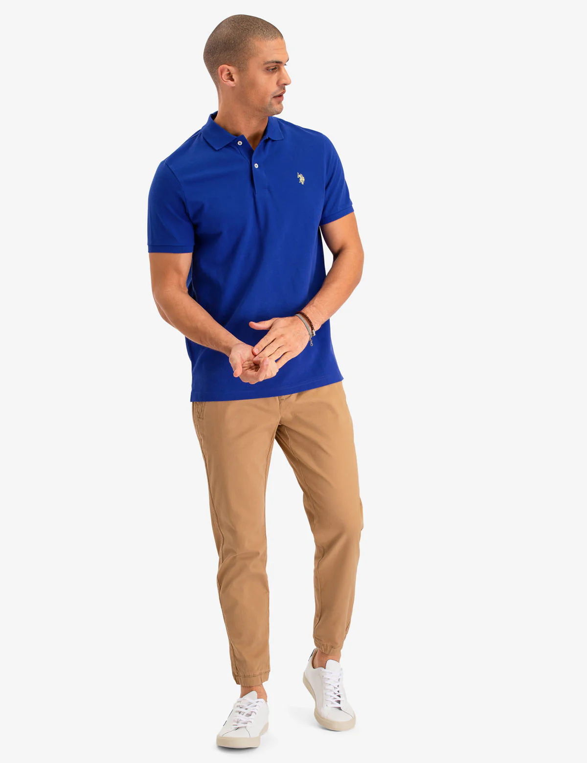 SOLID PIQUE SMALL LOGO POLO SHIRT - Image 30