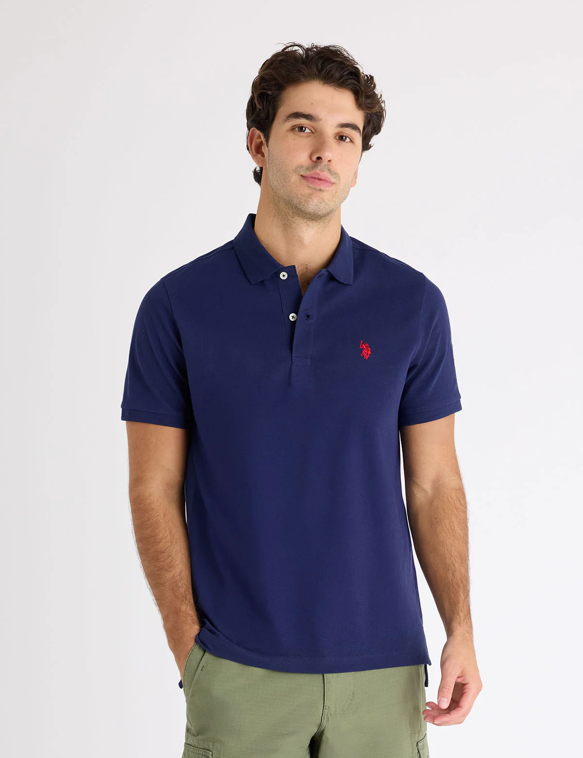 SOLID PIQUE SMALL LOGO POLO SHIRT - Image 5