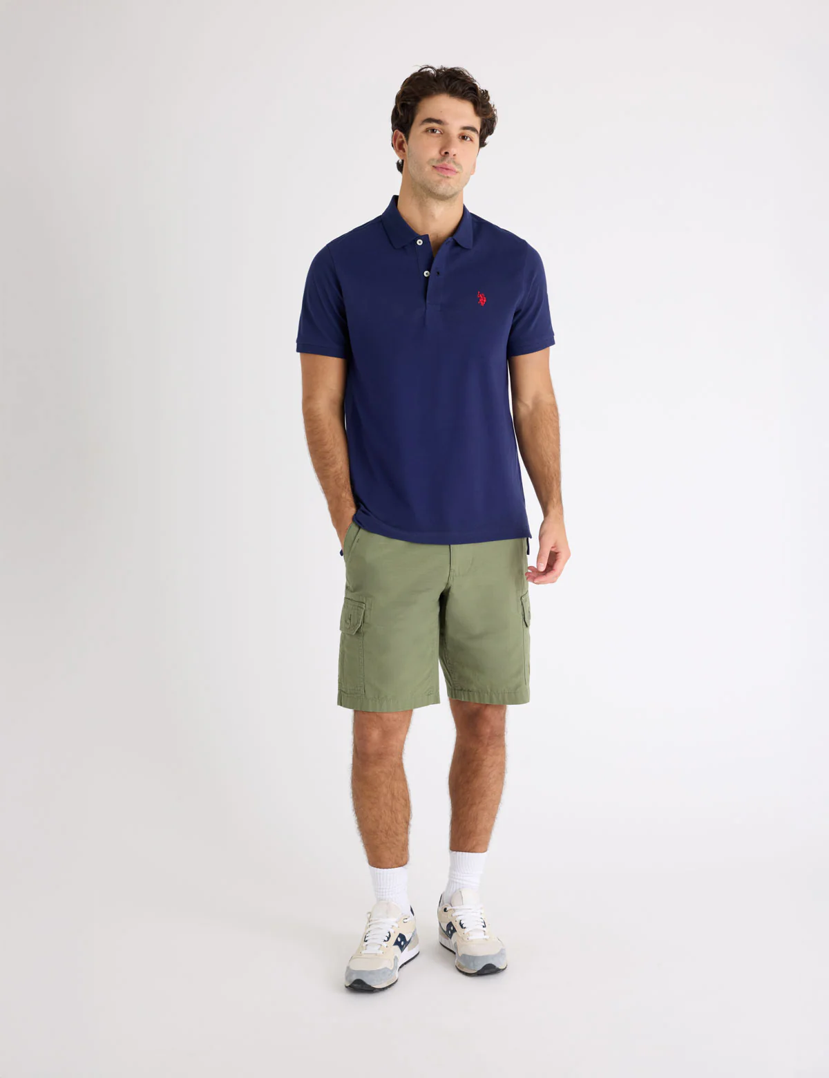 SOLID PIQUE SMALL LOGO POLO SHIRT - Image 7