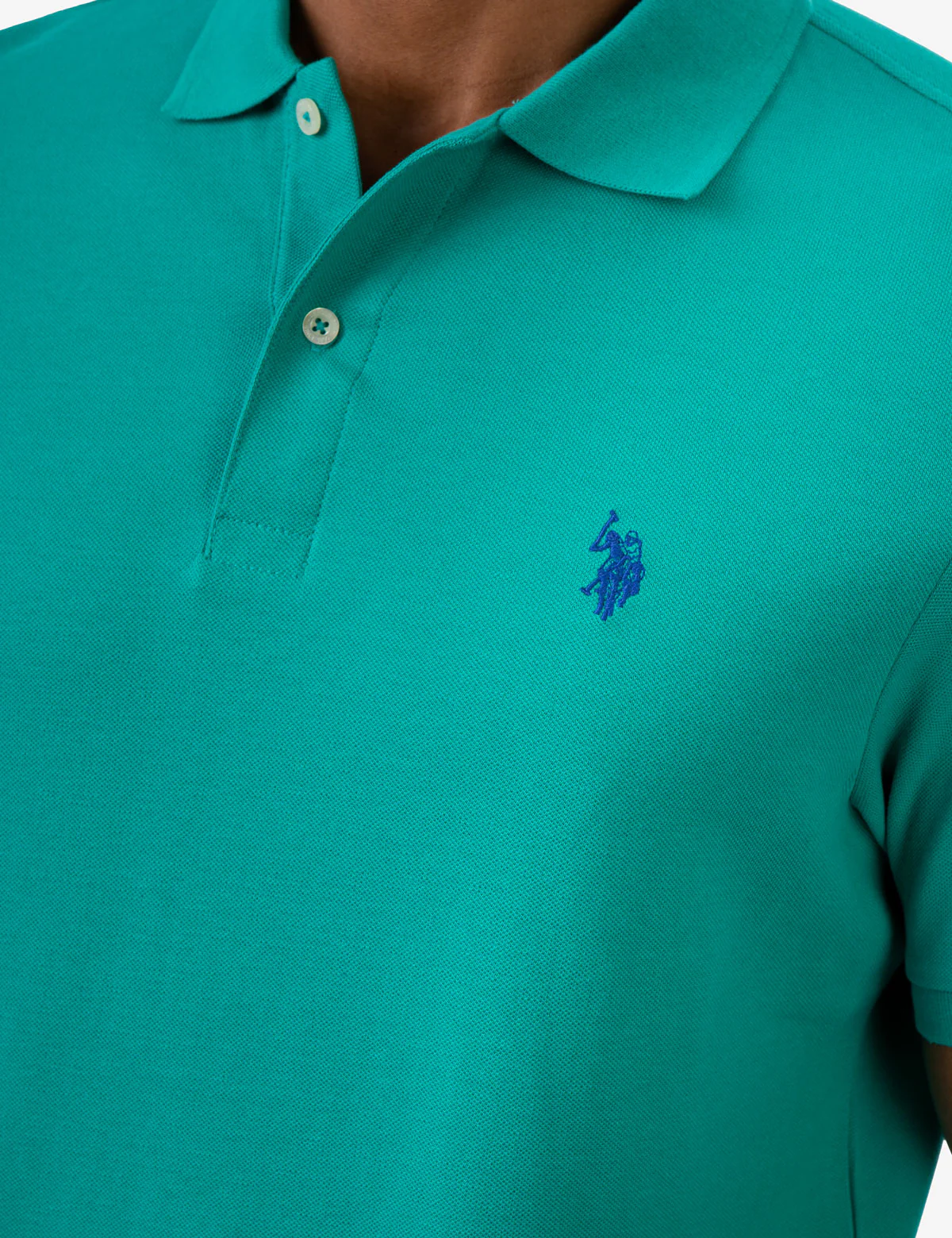 PIQUE SMALL LOGO POLO SHIRT - Image 4