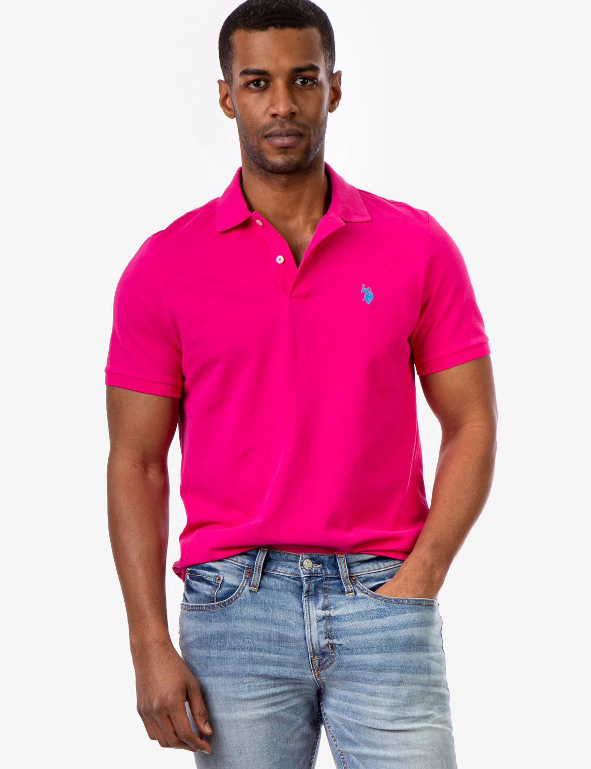 PIQUE SMALL LOGO POLO SHIRT - Image 5
