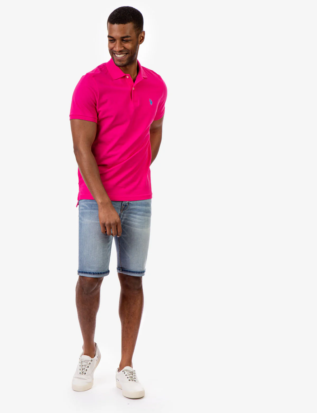 PIQUE SMALL LOGO POLO SHIRT - Image 6
