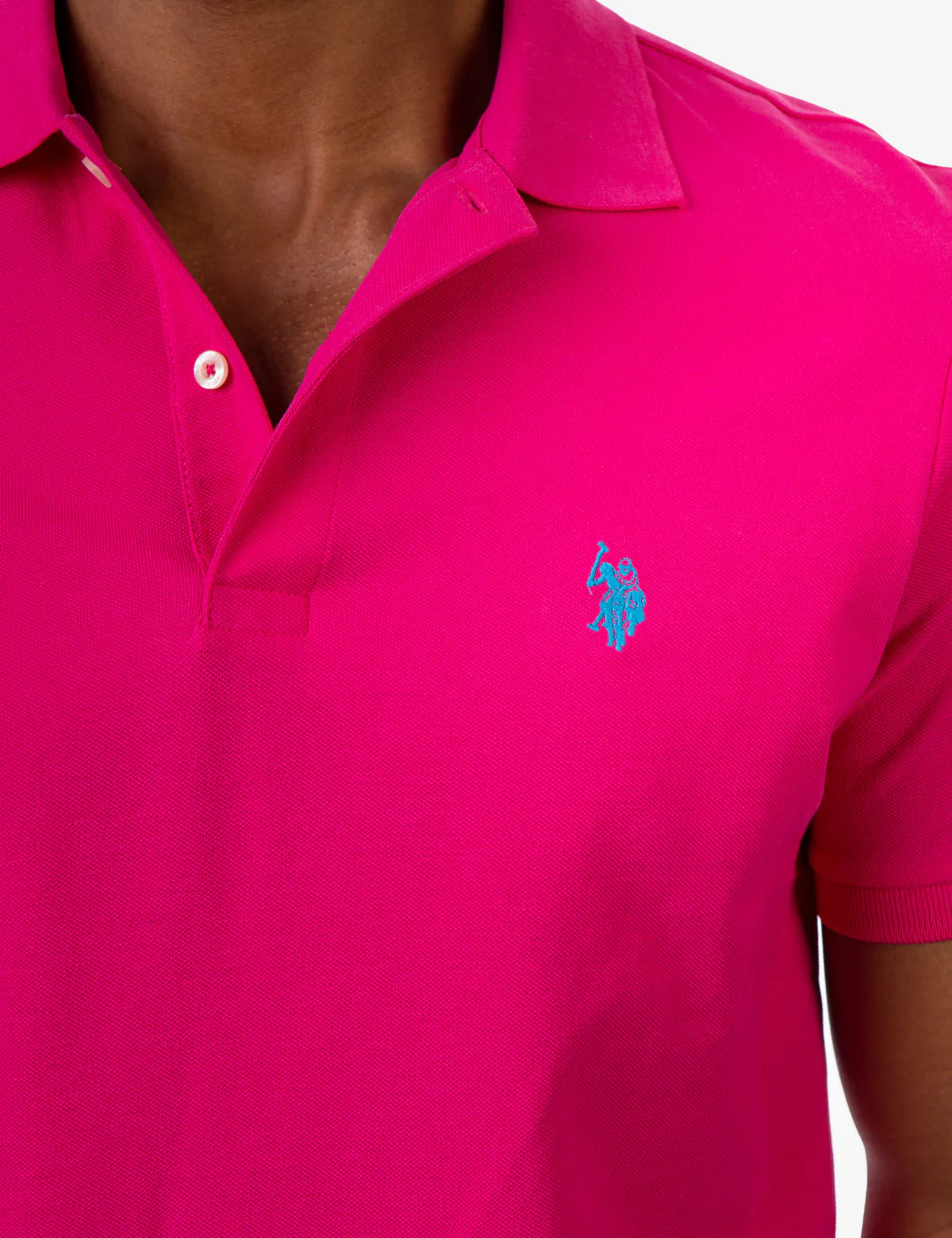 PIQUE SMALL LOGO POLO SHIRT - Image 9