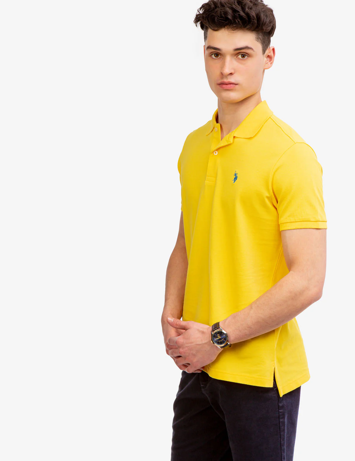 PIQUE SMALL LOGO POLO SHIRT - Image 21