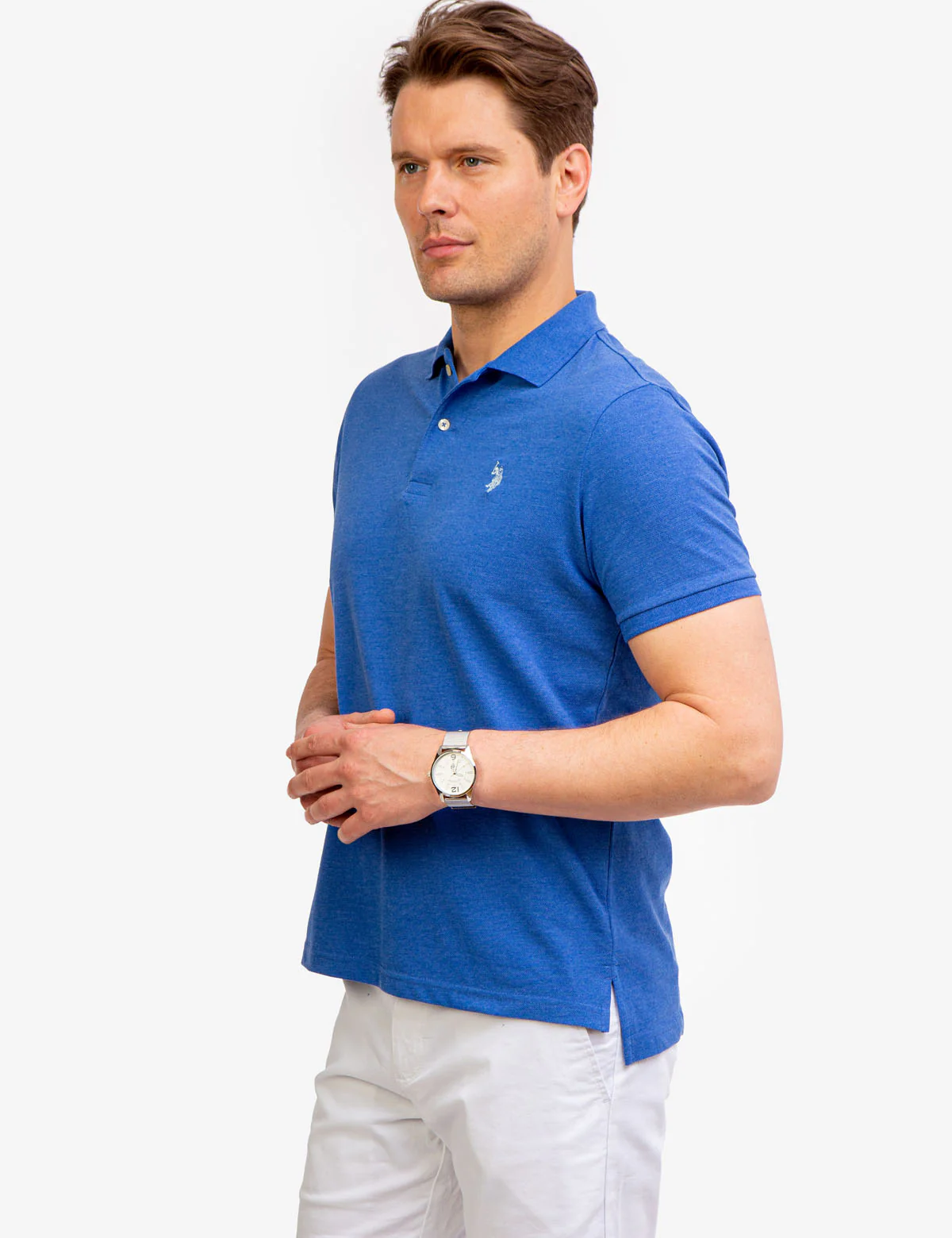 PIQUE SMALL LOGO POLO SHIRT - Image 8