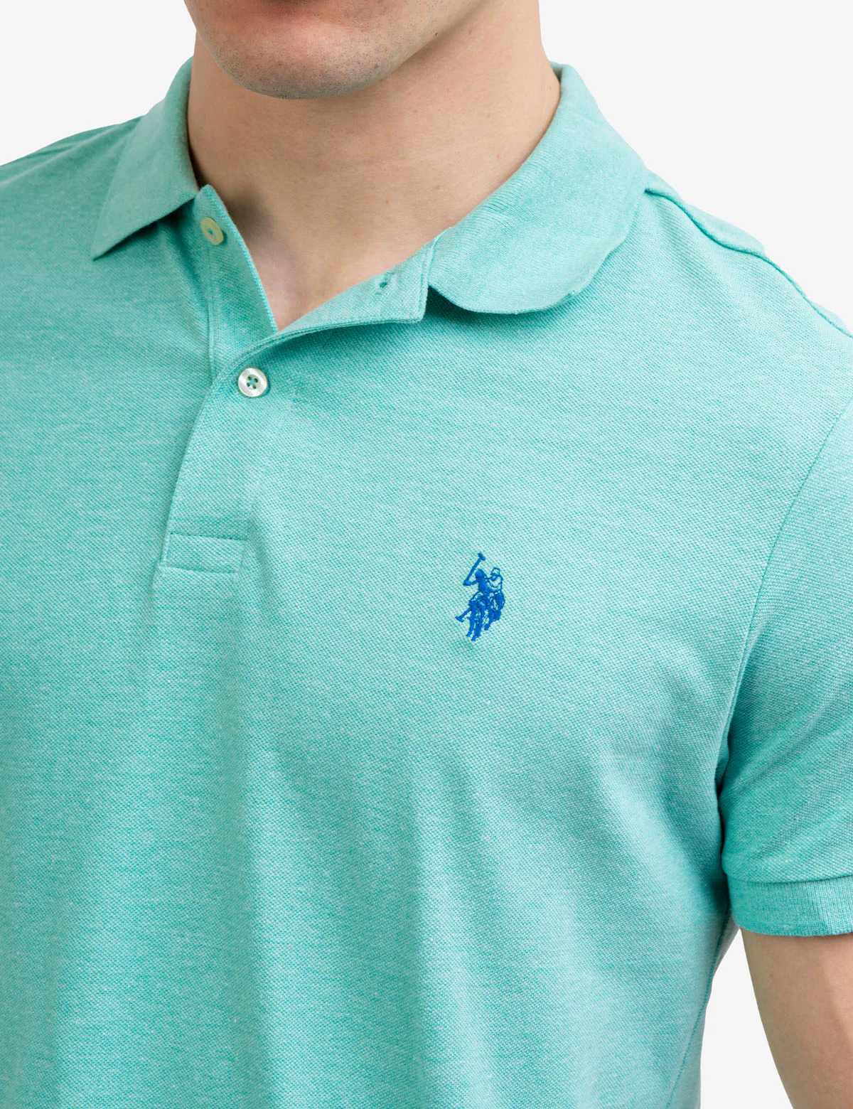 PIQUE SMALL LOGO POLO SHIRT - Image 15