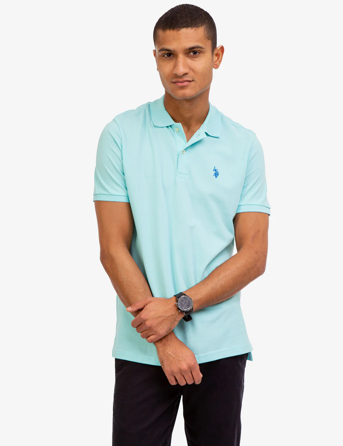PIQUE SMALL LOGO POLO SHIRT - Image 8