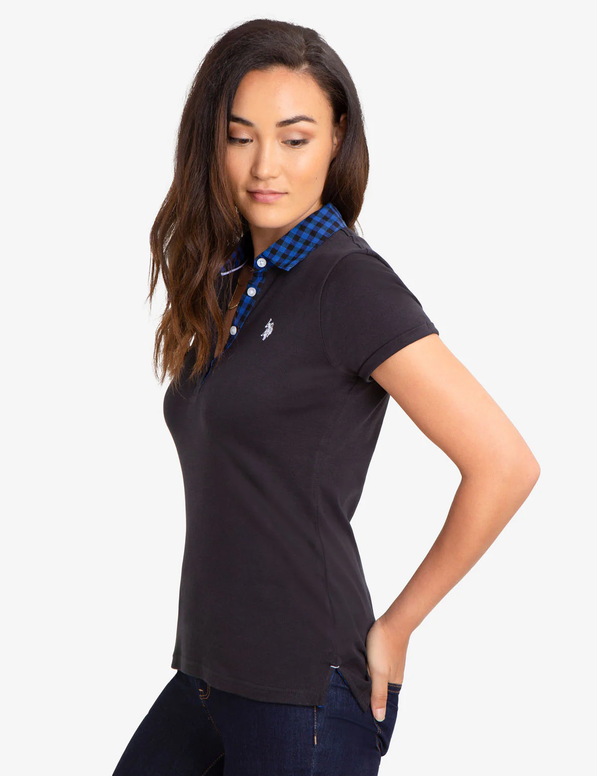 GINGHAM COLLARED SHIRT - Image 7