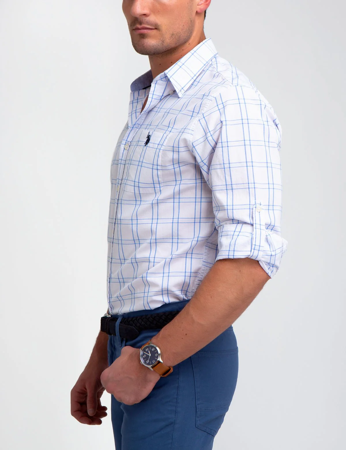 PLAID DOBBY SHIRT - Image 5