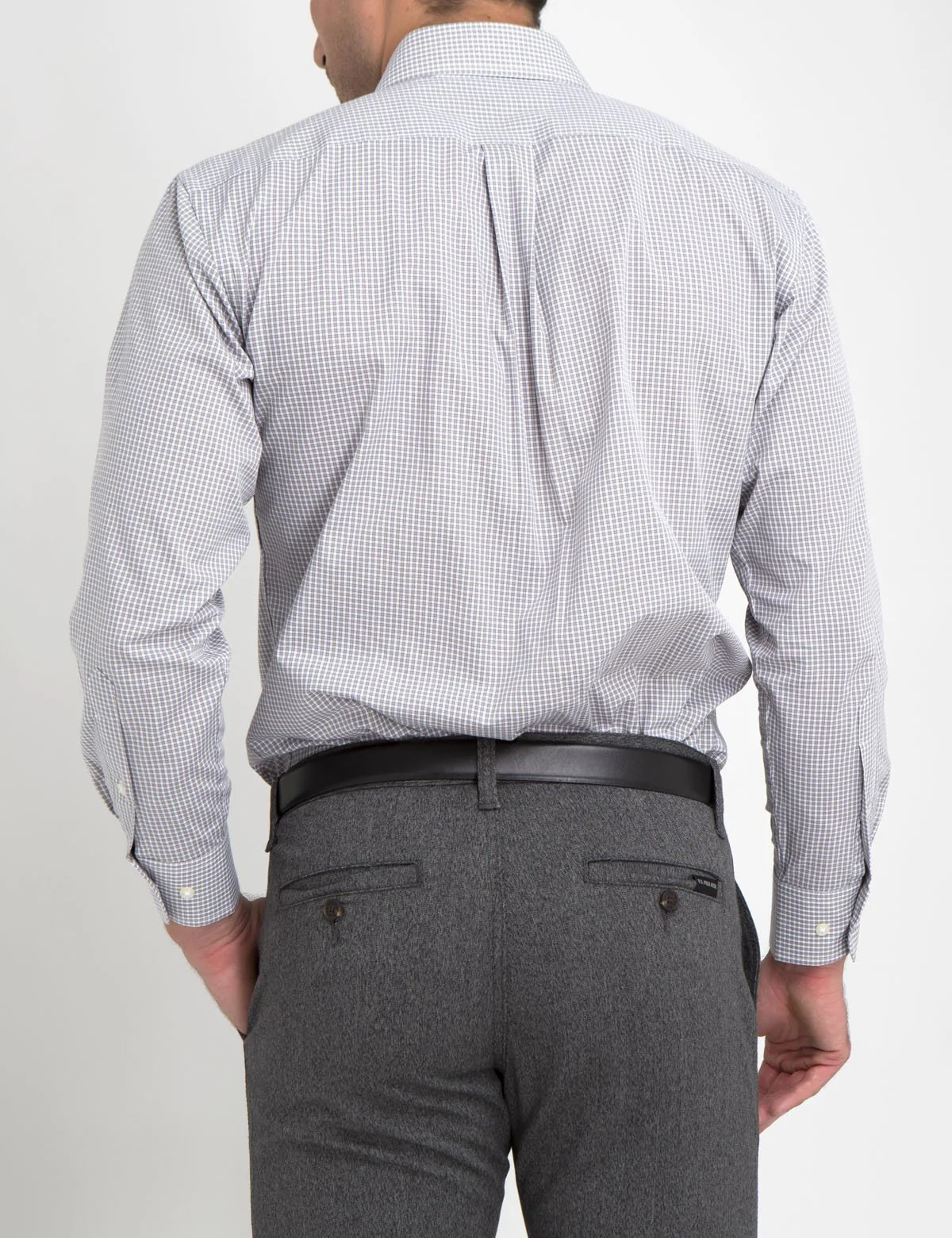 PLAID DRESS SHIRT - Image 3