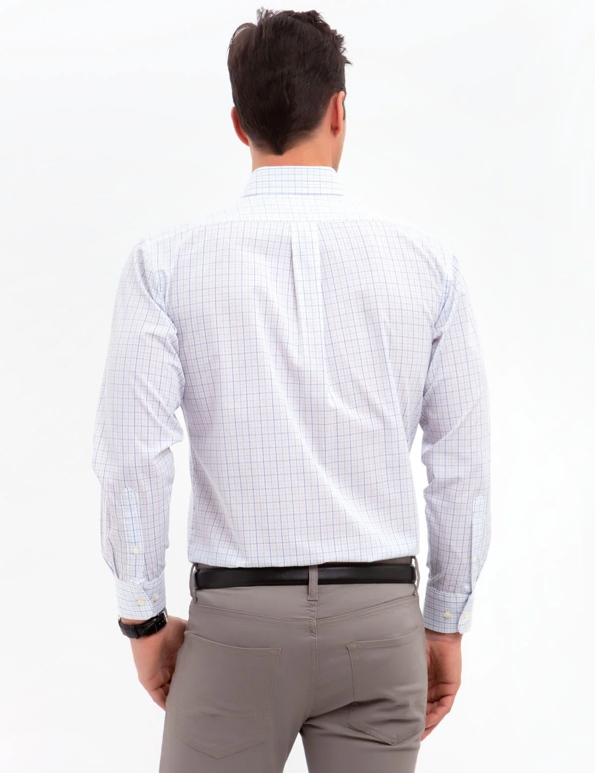 PLAID DRESS SHIRT - Image 4