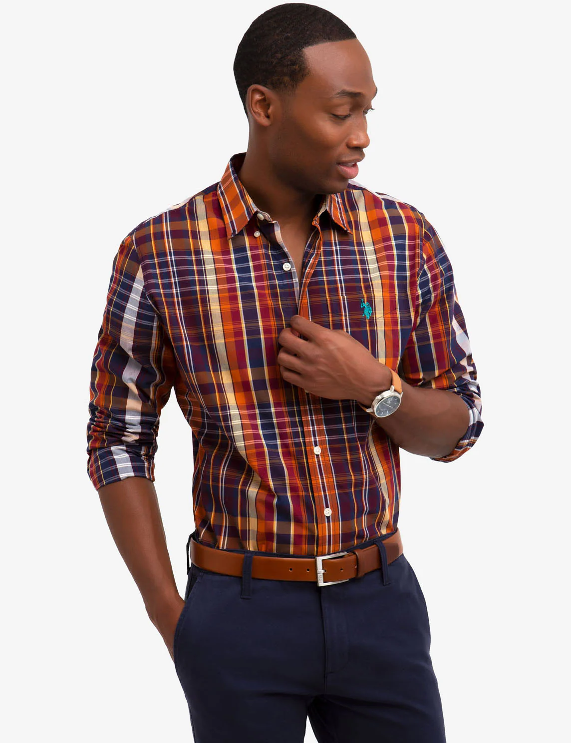 PLAID POPLIN SHIRT - Image 6