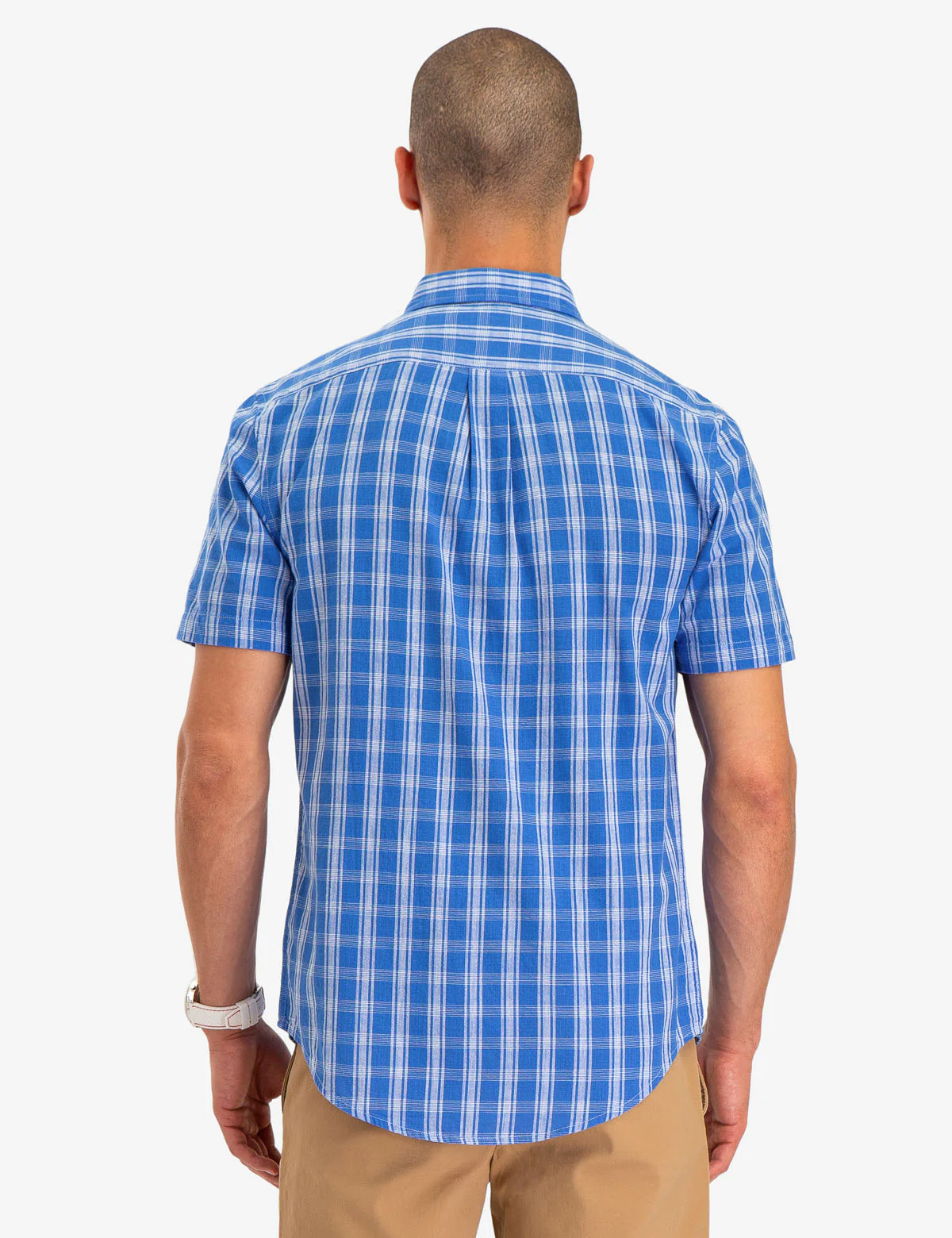 PLAID SHORT SLEEVE SHIRT - Image 3