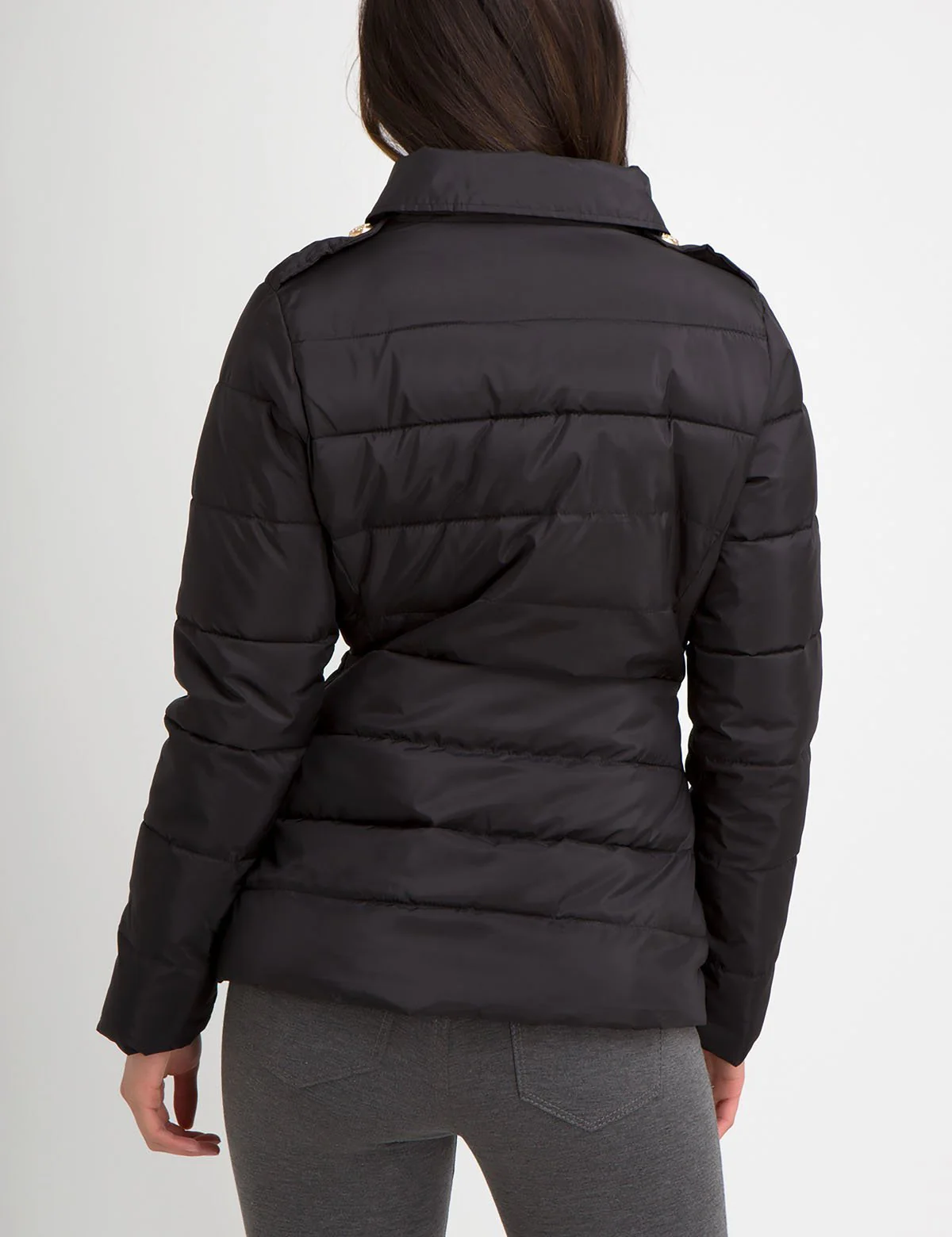 POINT COLLAR  PUFFER JACKET - Image 3