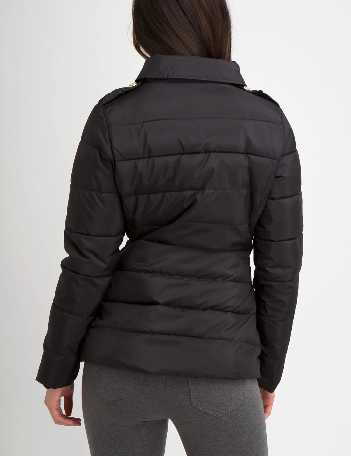 POINT COLLAR  PUFFER JACKET - Image 5