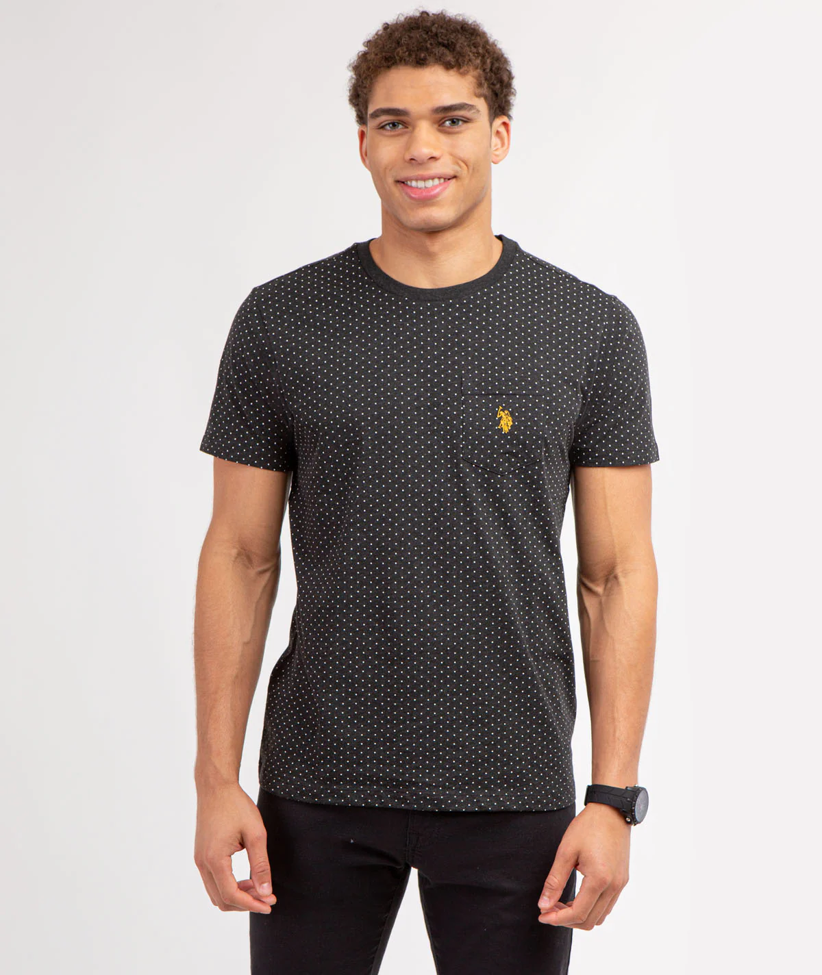 POLKA DOT JERSEY T-SHIRT