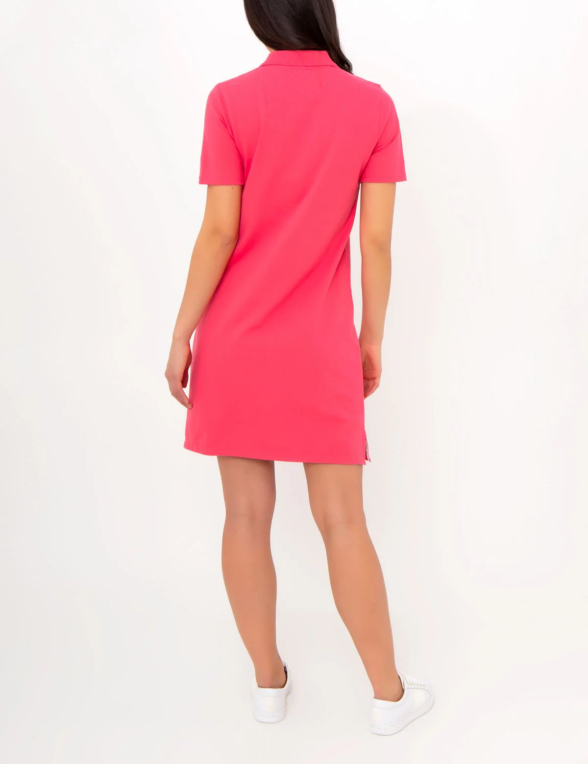 POLO DRESS WITH ZIPPER - Image 3