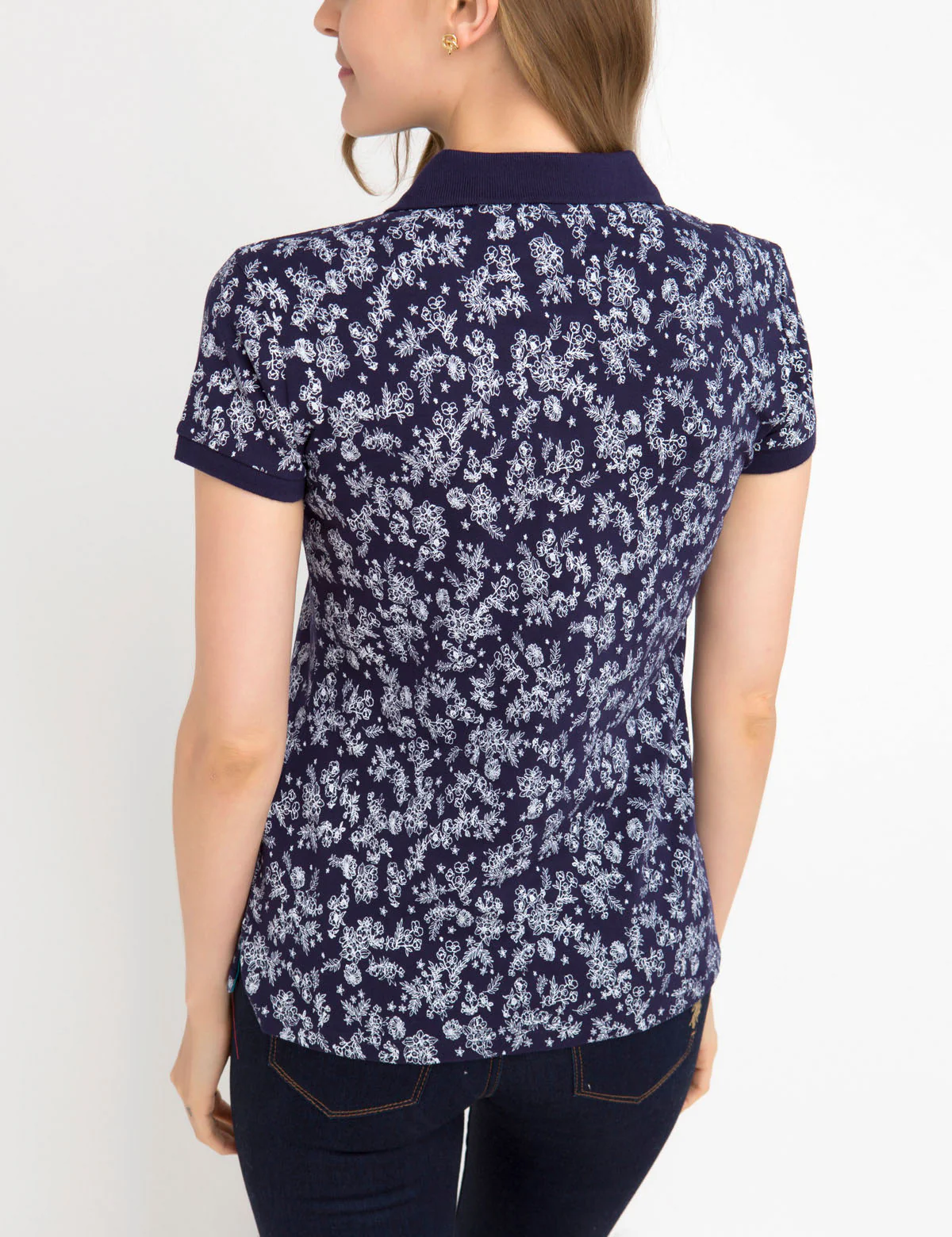 PREMIUM FLORAL PRINT POLO SHIRT - Image 11