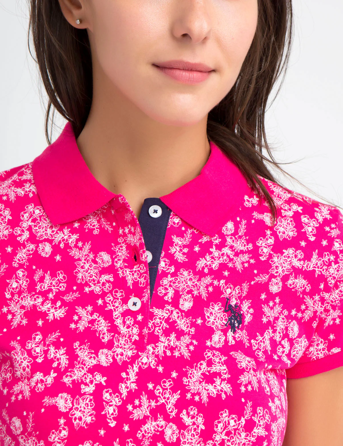 PREMIUM FLORAL PRINT POLO SHIRT - Image 16