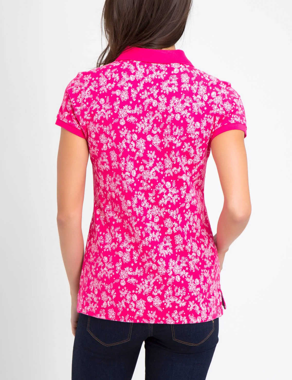PREMIUM FLORAL PRINT POLO SHIRT - Image 7