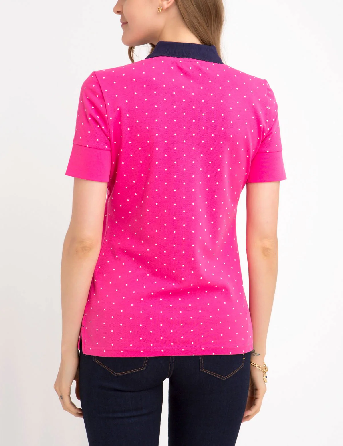 PREMIUM KEYHOLE DOT POLO SHIRT - Image 11
