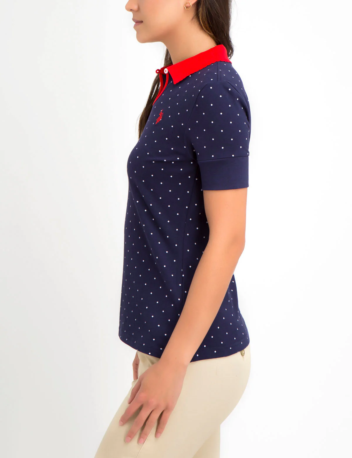 PREMIUM KEYHOLE DOT POLO SHIRT - Image 13