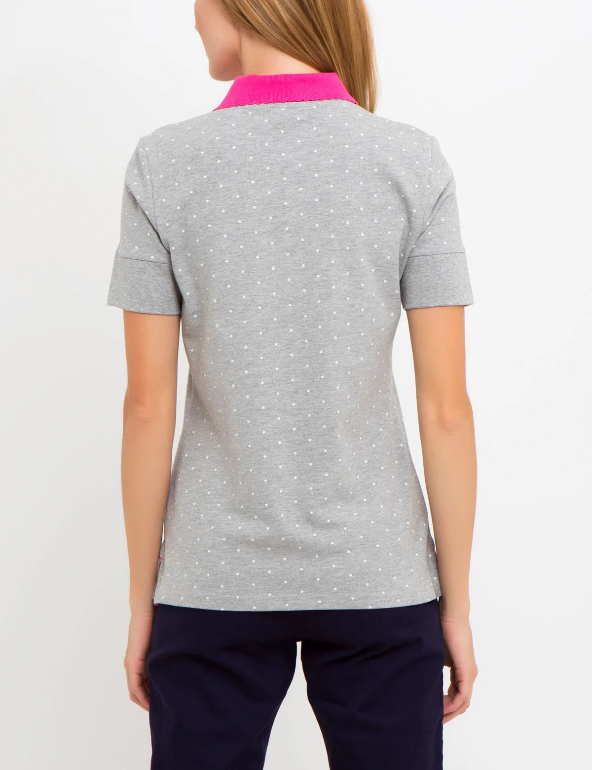 PREMIUM KEYHOLE DOT POLO SHIRT - Image 7