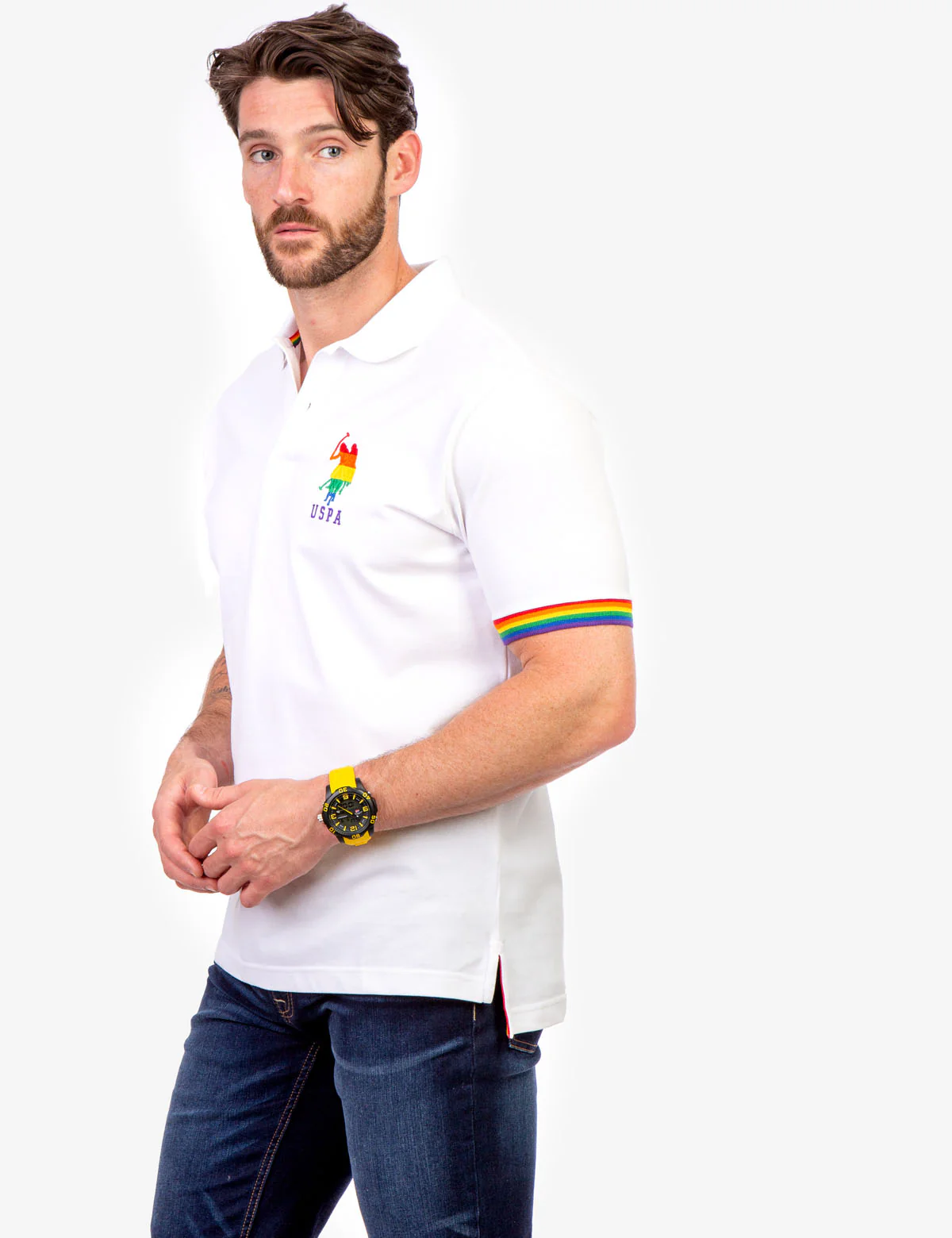 PRIDE SOLID POLO SHIRT