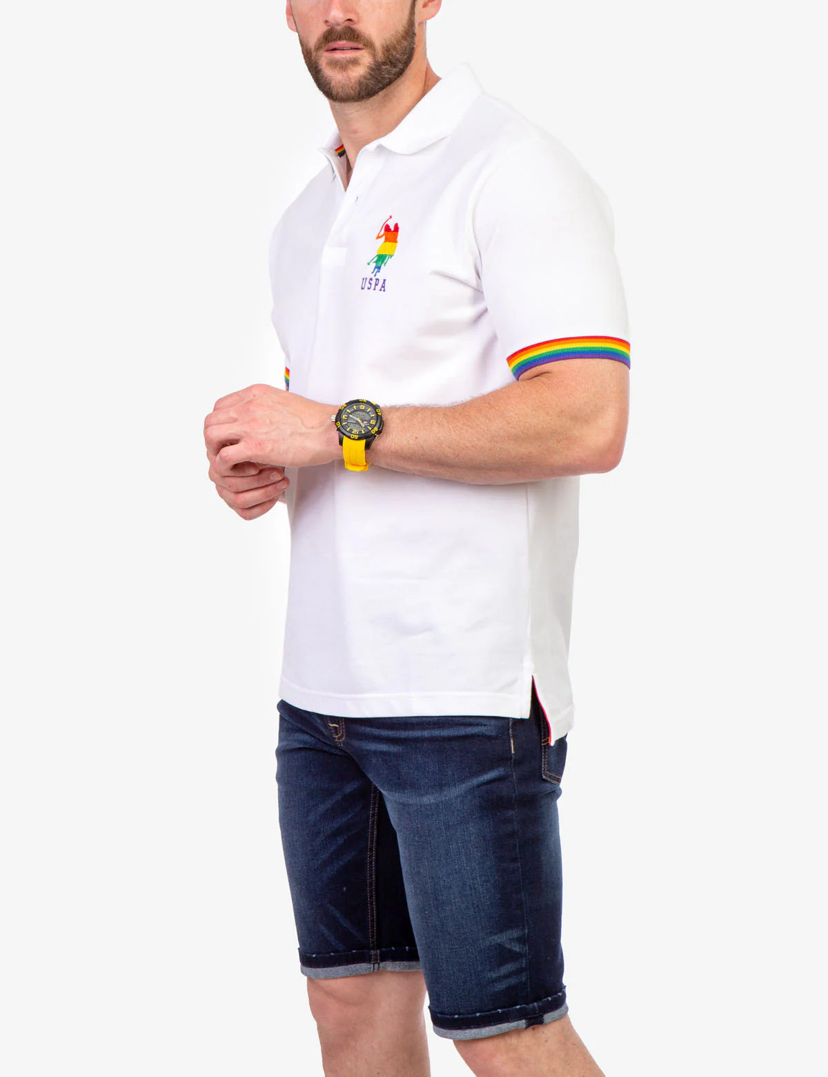 PRIDE SOLID POLO SHIRT - Image 5
