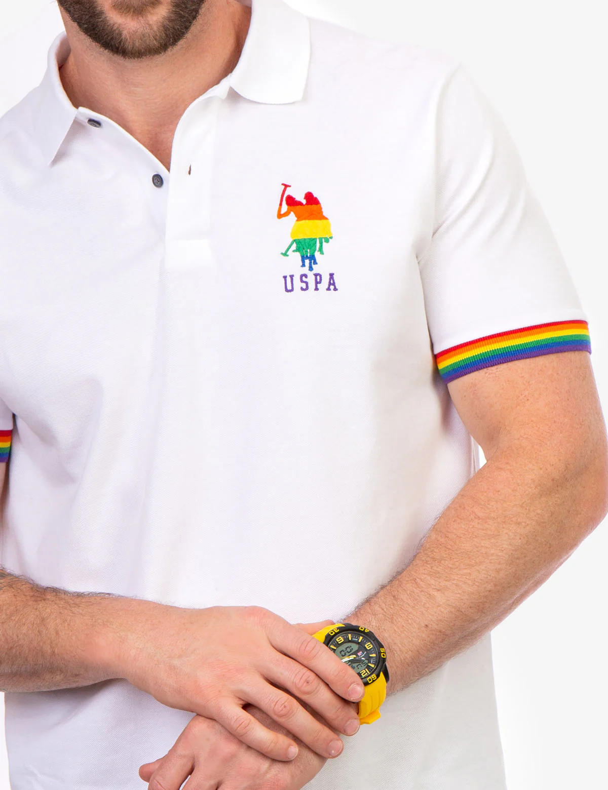 PRIDE SOLID POLO SHIRT - Image 8